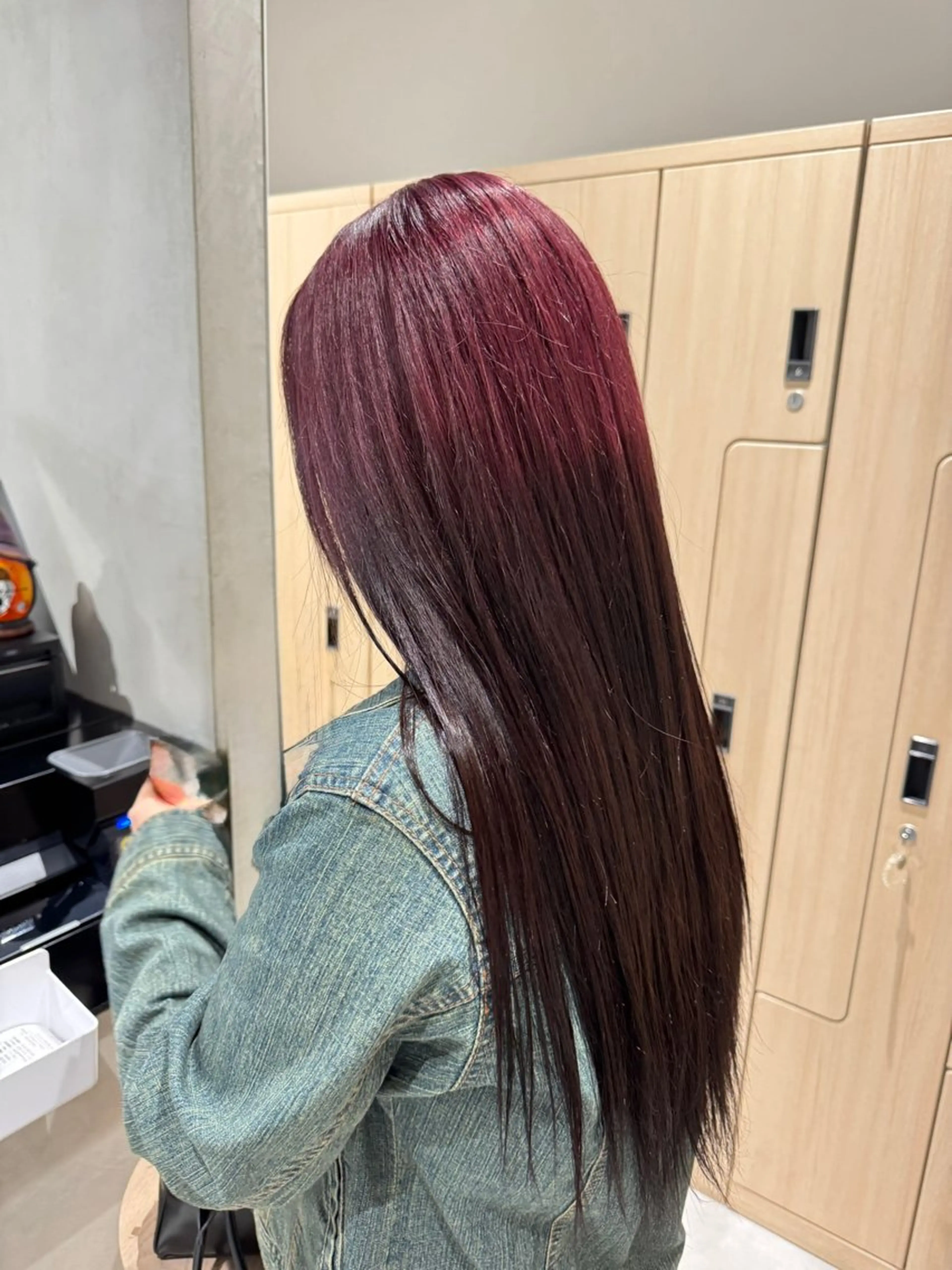 ロング カラー ヘアカラー 大宮メンズカット かほのヘアスタイル