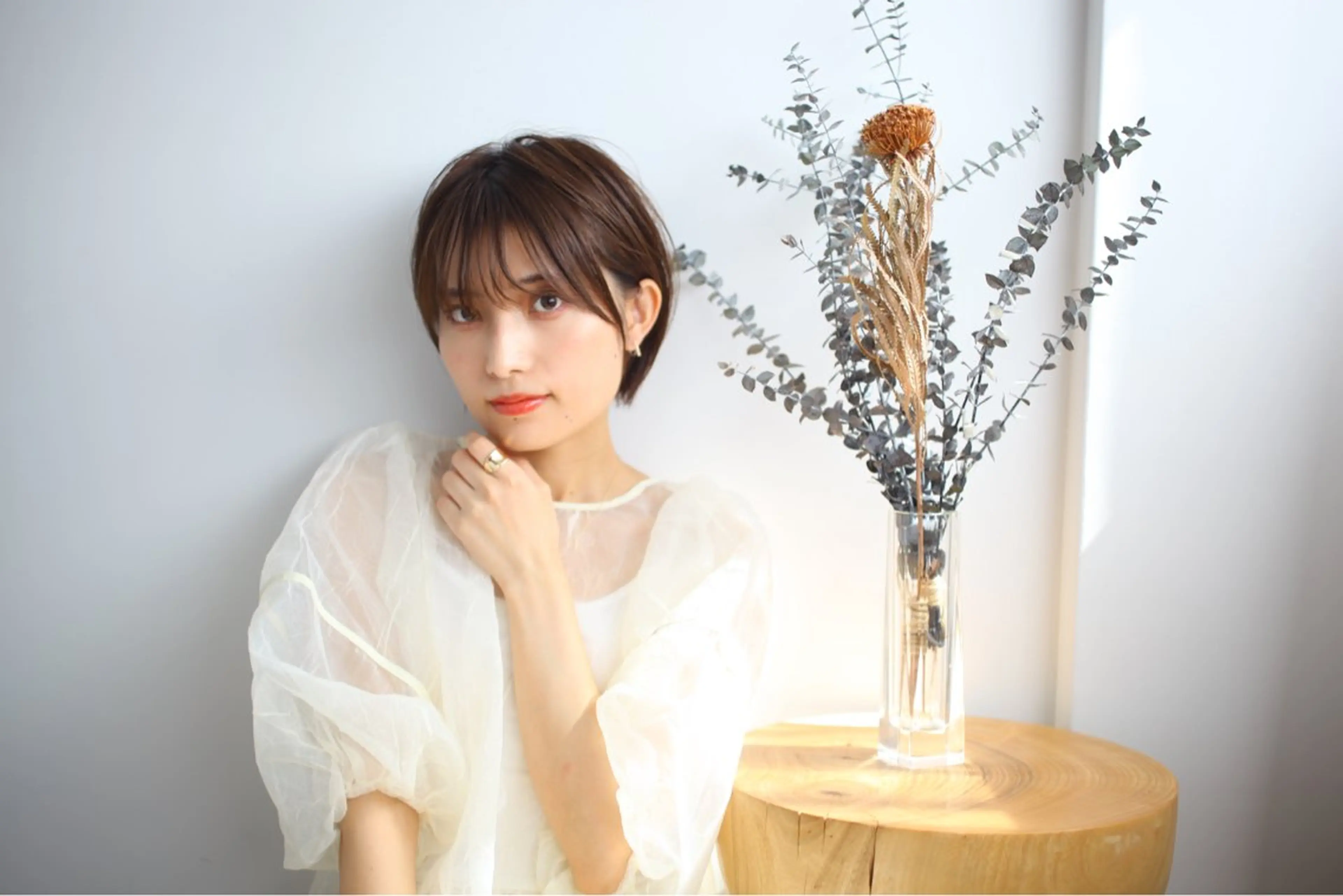 ショート 山見 陽のヘアスタイル