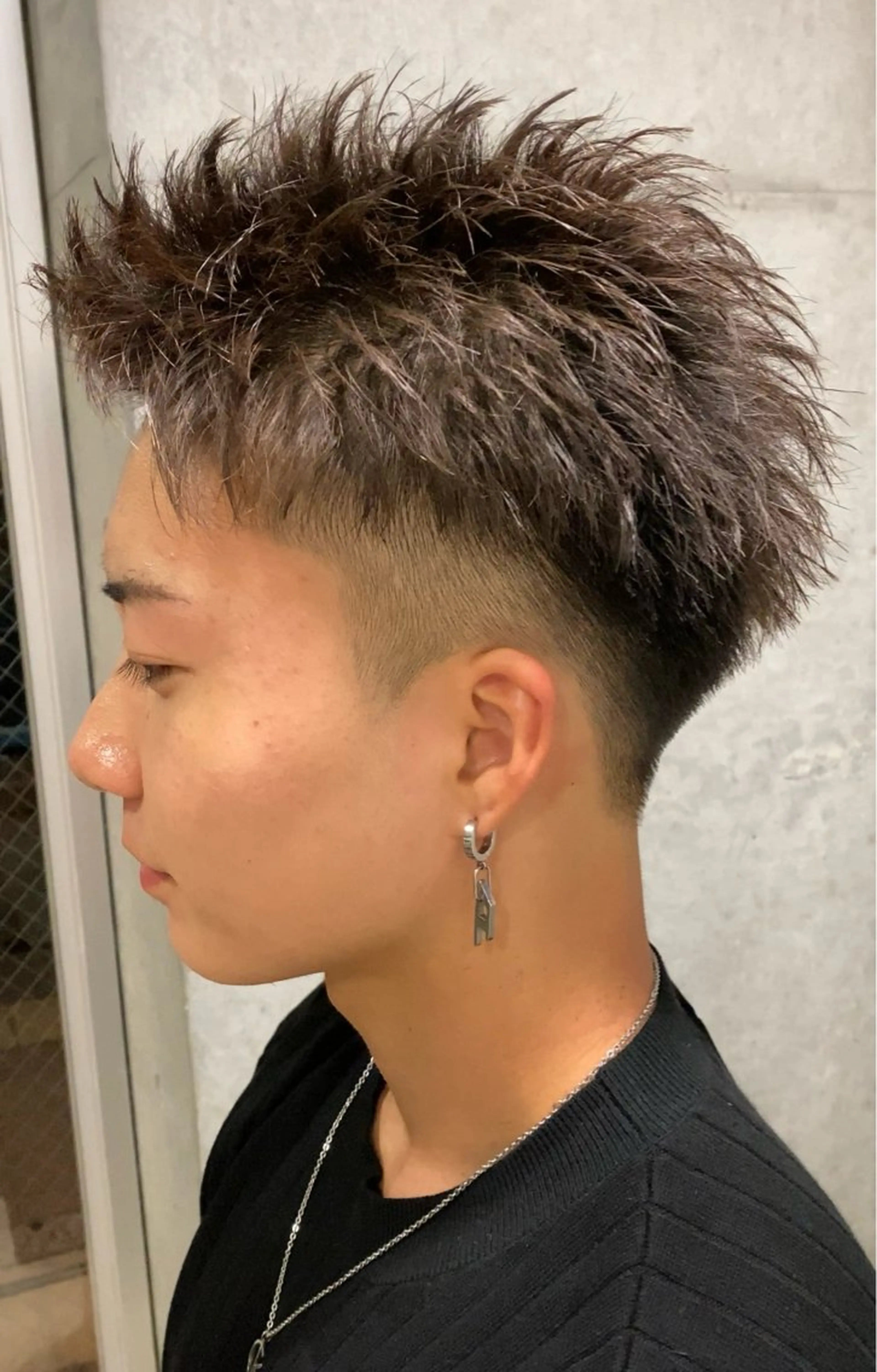 カラー メンズ ブラウンカラー カット ヘアカラー vivid所属・麻生誠 メンズ特化❤️‍🔥のヘアスタイル
