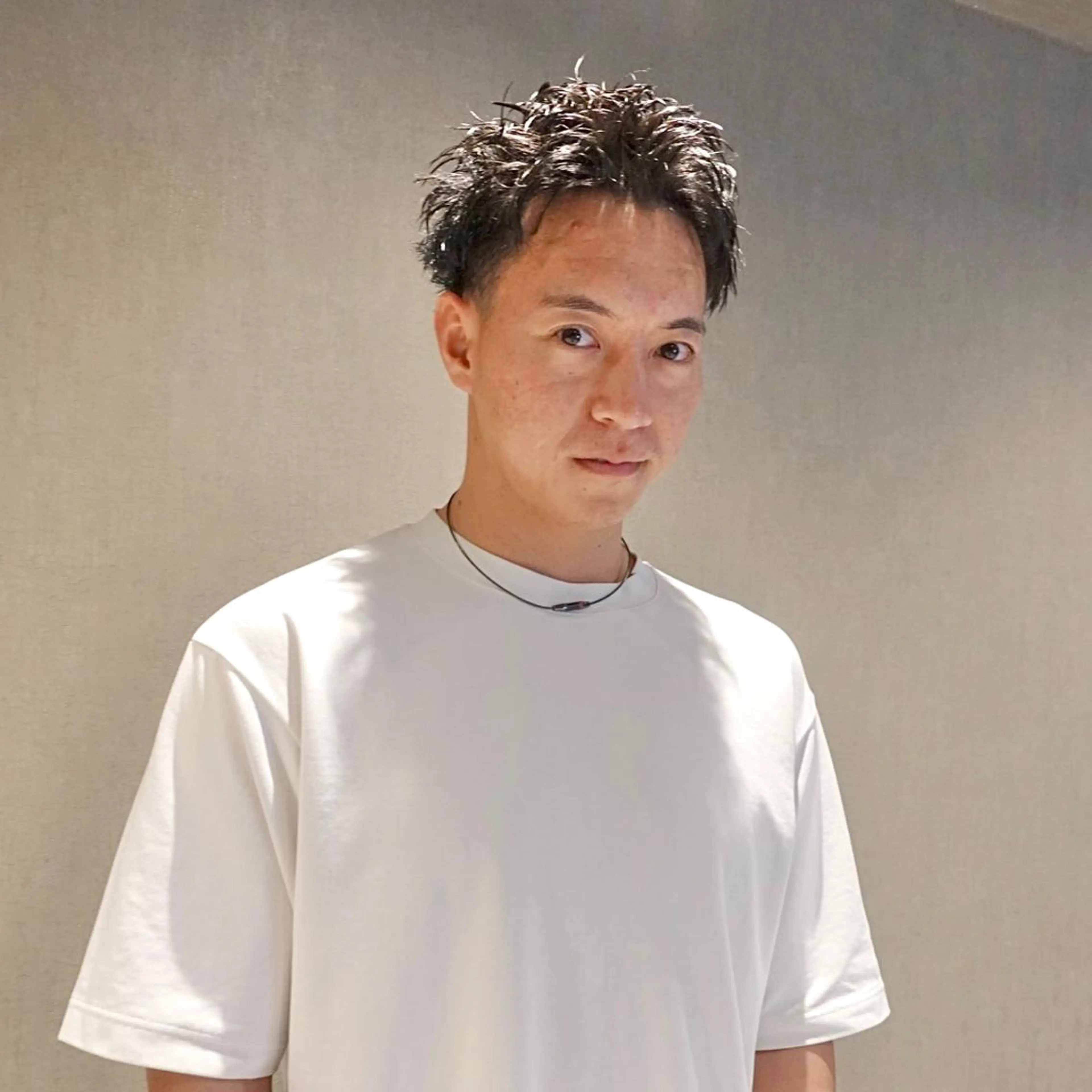 メンズ キッズ スパイキーショート メンズカット ヨシカワ タツキのヘアスタイル