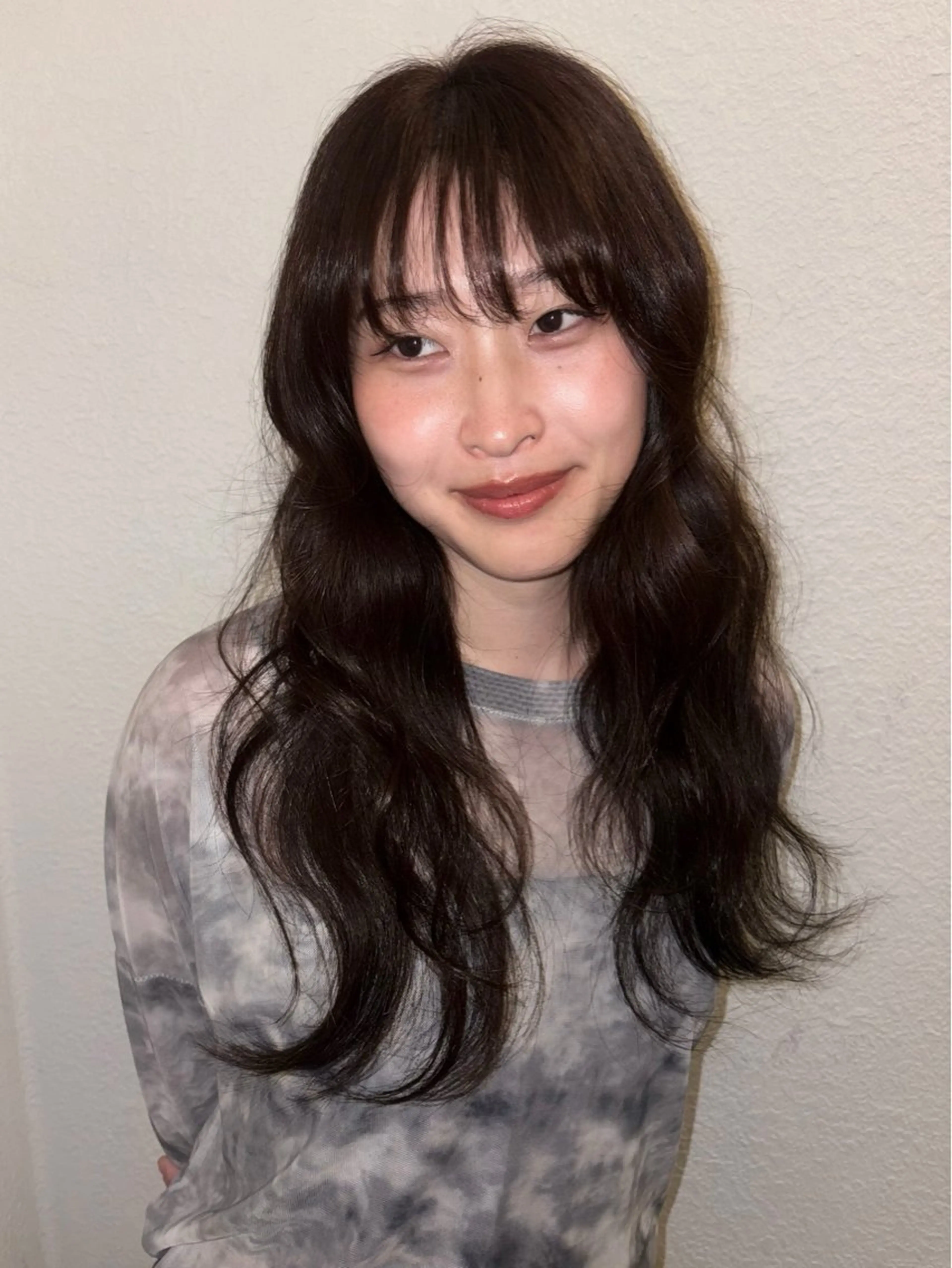 ロング ヘアカラー siki yuikaのヘアスタイル