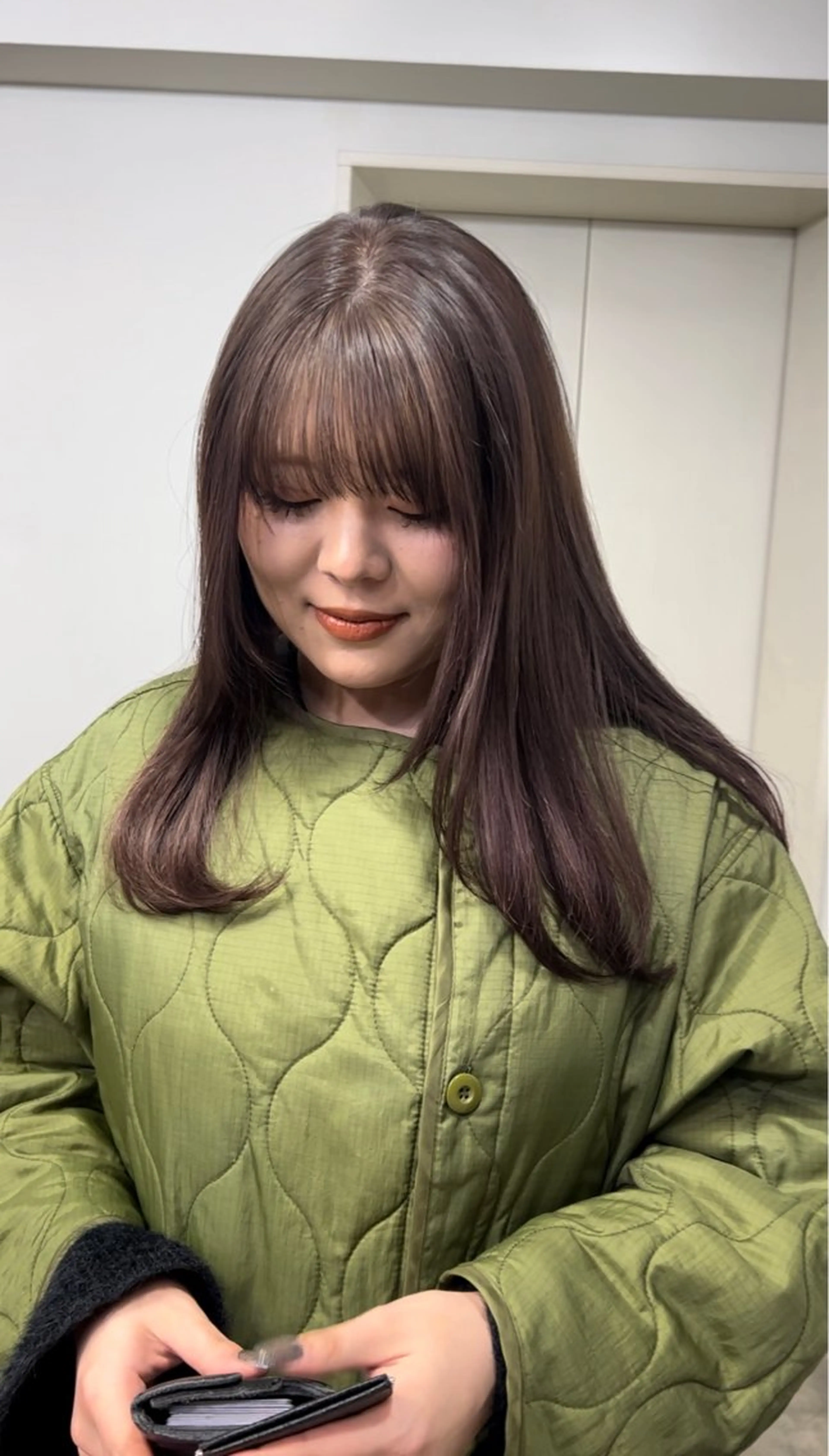 ロング レイヤーカット SCEN所属・田中 千尋のヘアスタイル