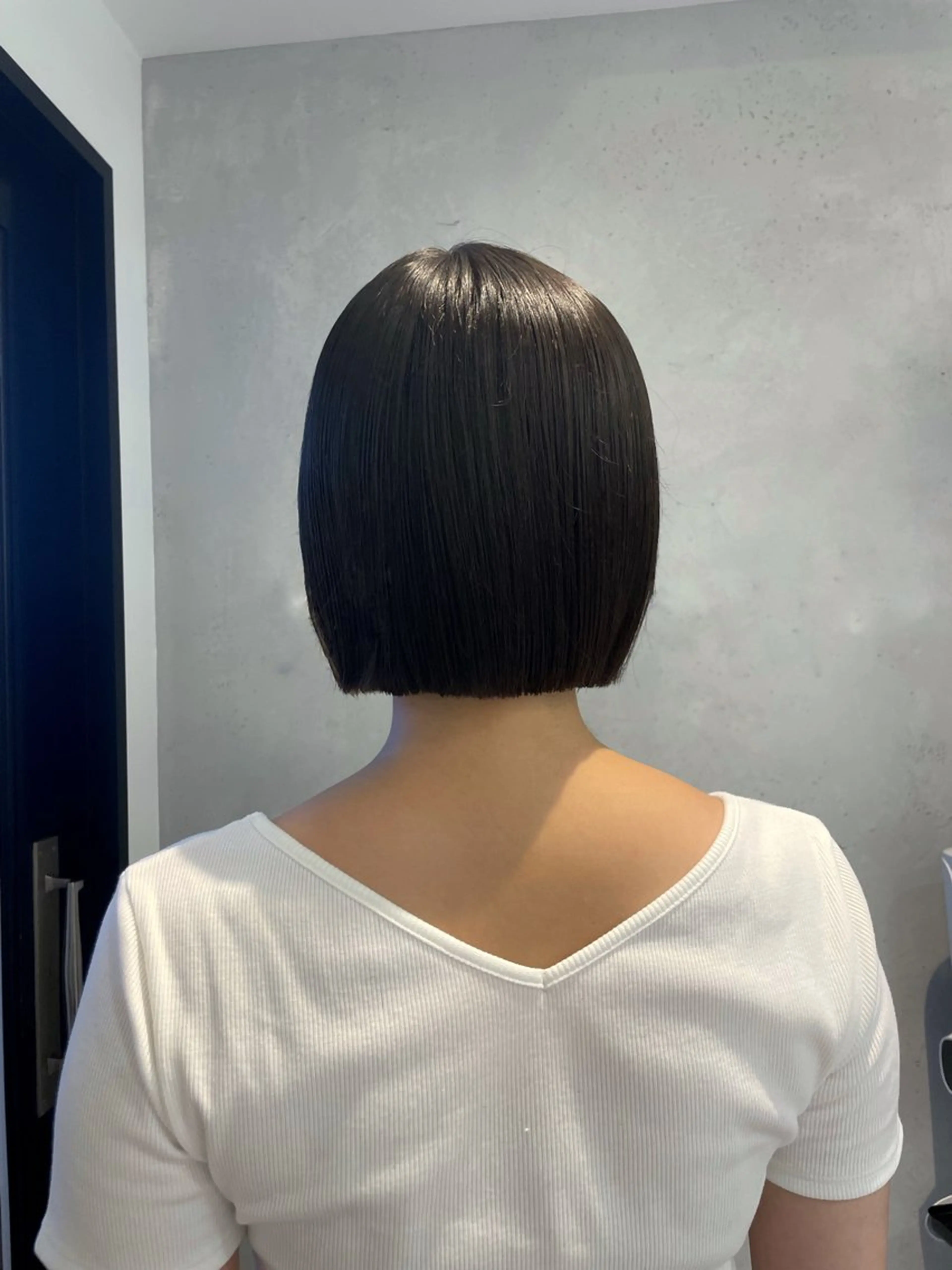 ショート カラー ボブ カット ヘアカラー トリートメント ヘアセット メンズ特化 パーマ/オザワのヘアスタイル