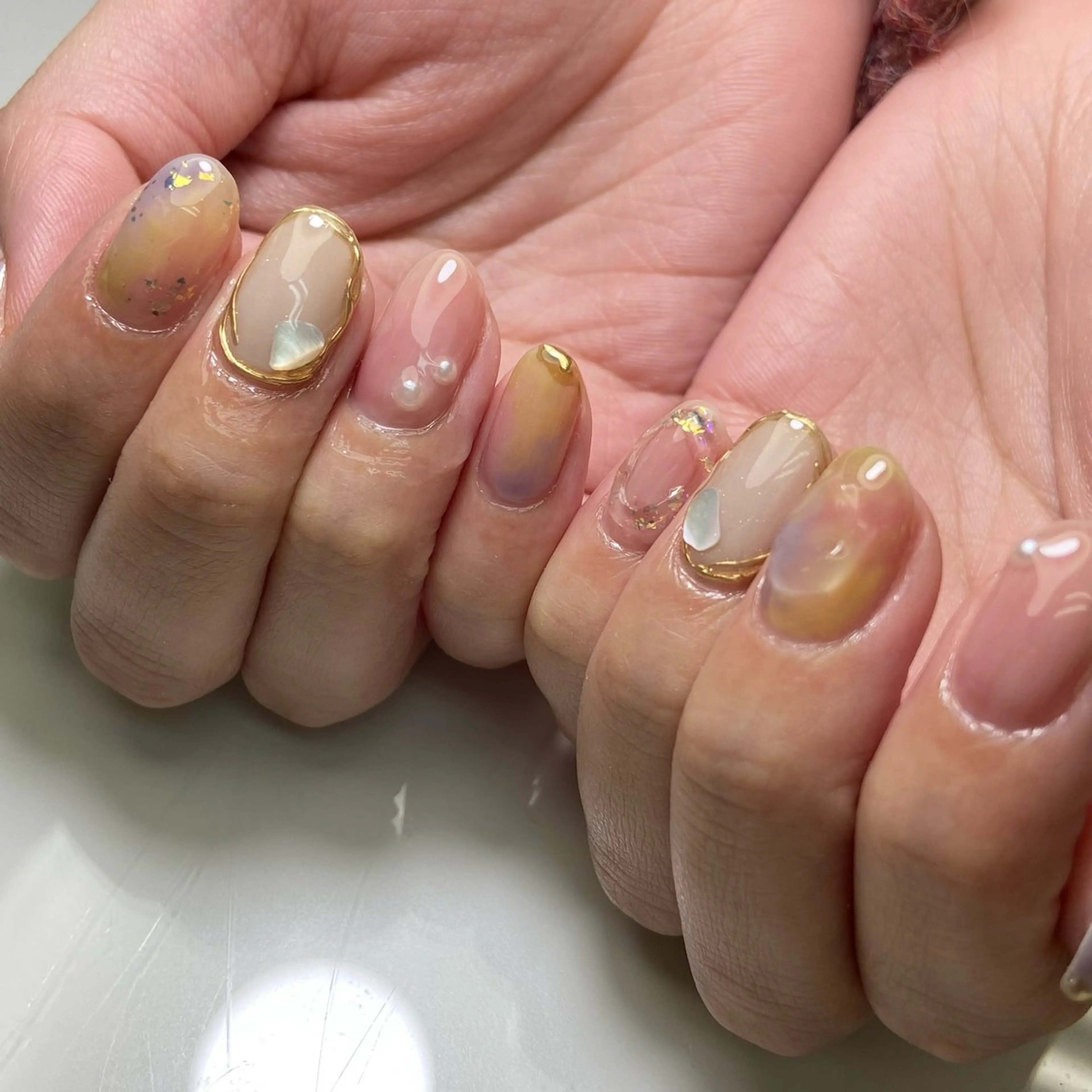ネイル ハンドネイル nail salon Lumièreのネイルデザイン