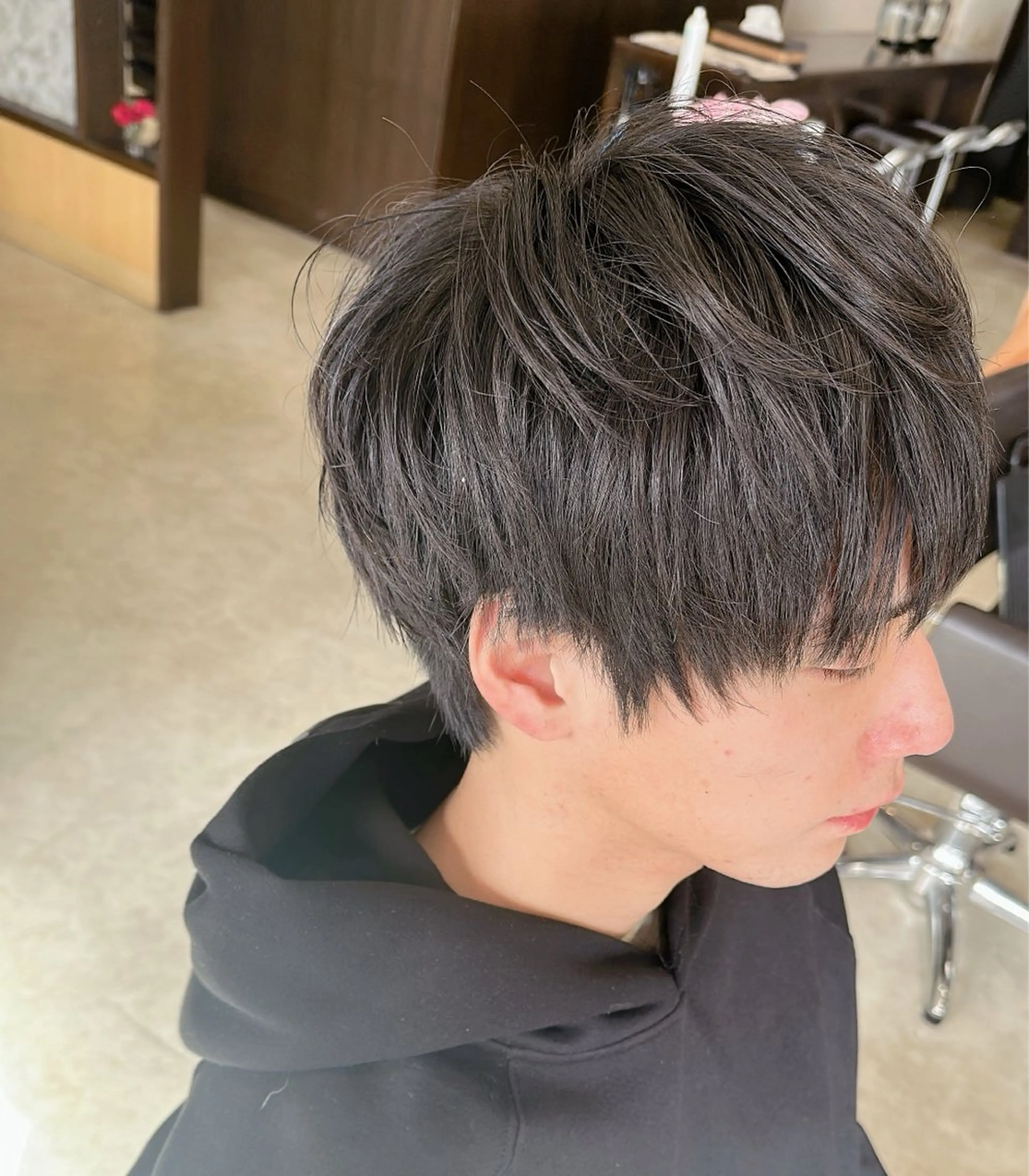 ショート メンズ カット 中島 剛のヘアスタイル