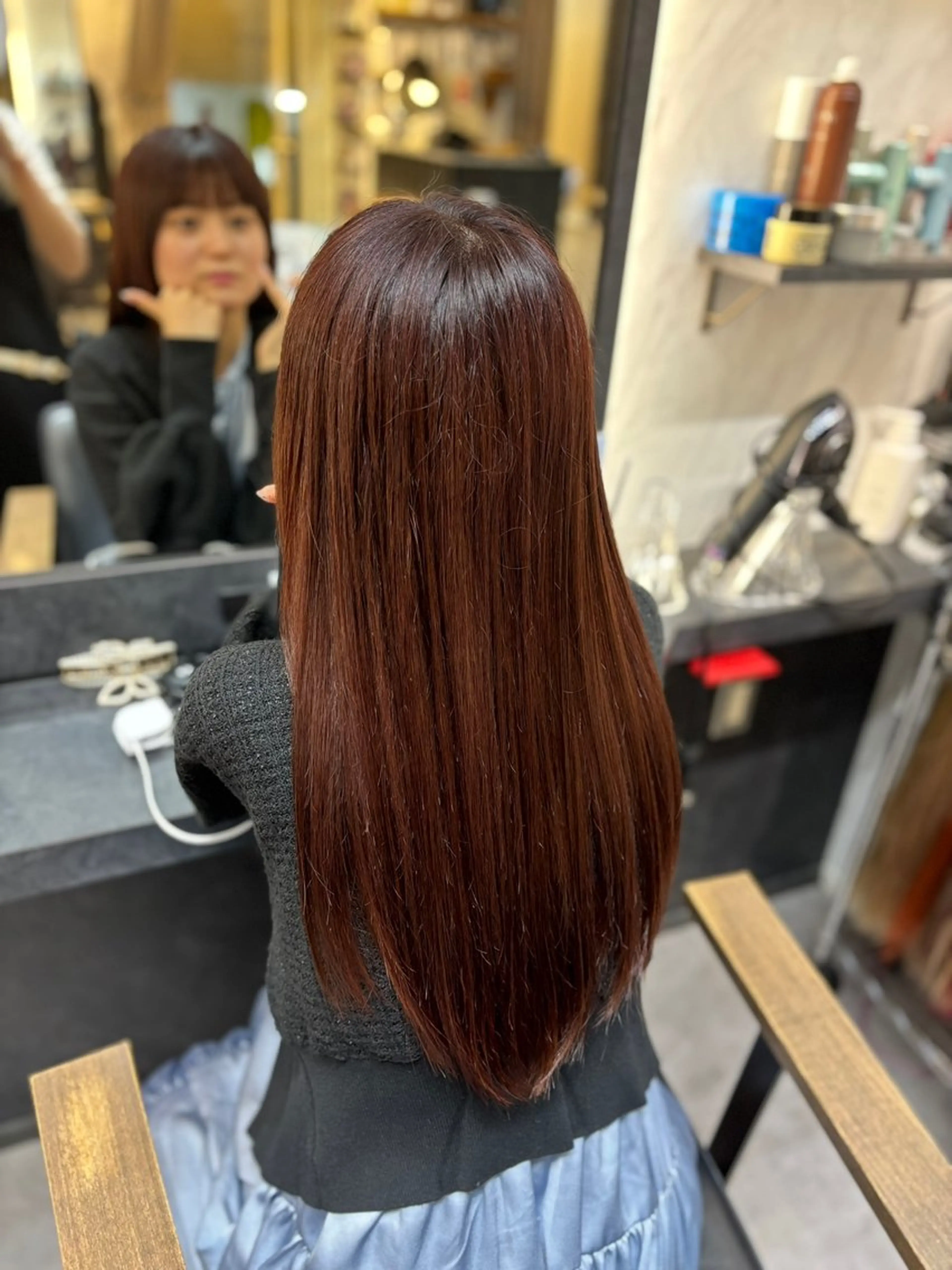 セミロング 透明感カラー🪄 🫧maiのヘアスタイル