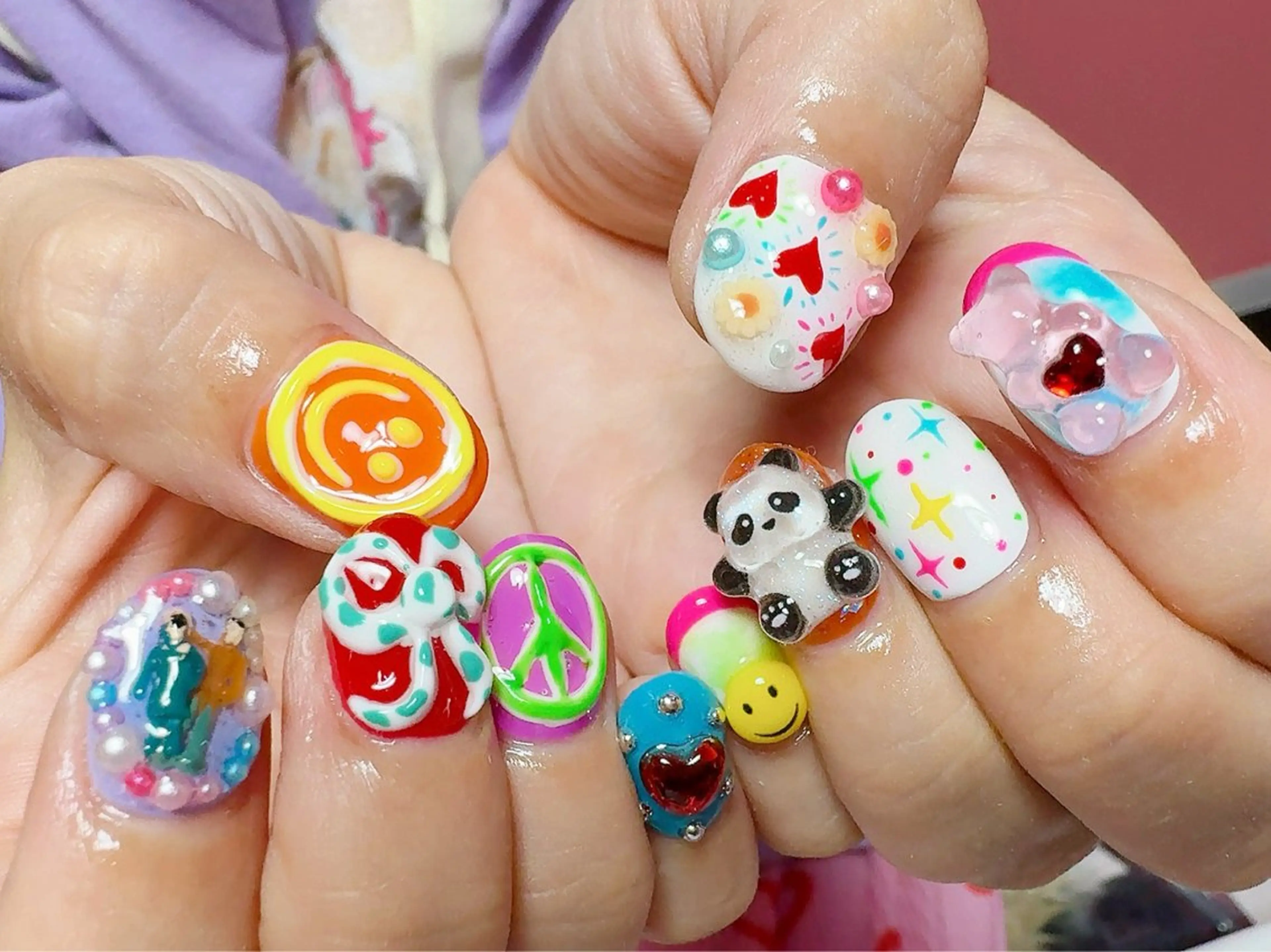 ネイル ハンドネイル Nail Atelier IamI所属・アイアムアイ 大村磨衣のネイルデザイン