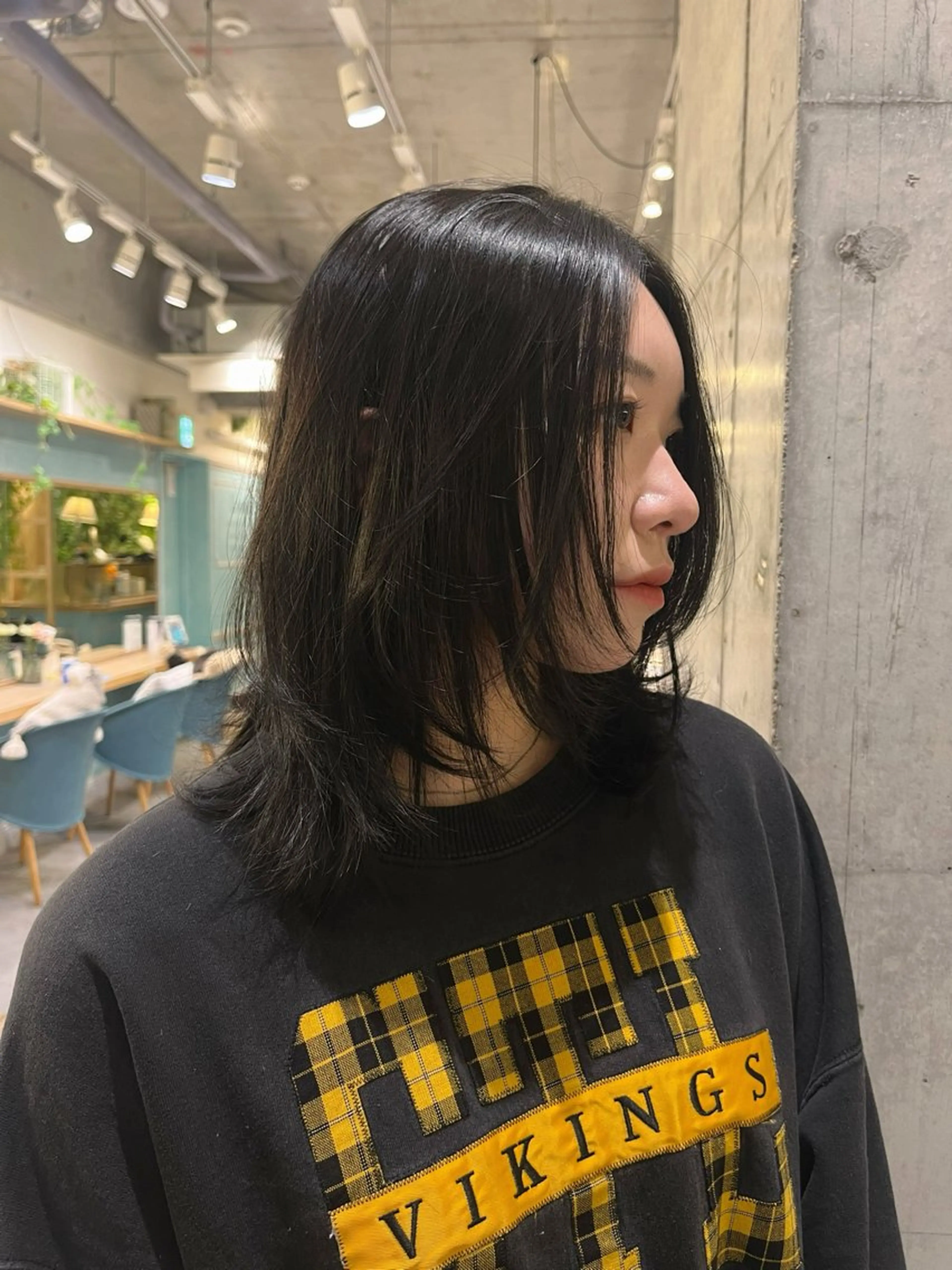 ミディアム ハッシュカット rinaショート /ハッシュカットのヘアスタイル