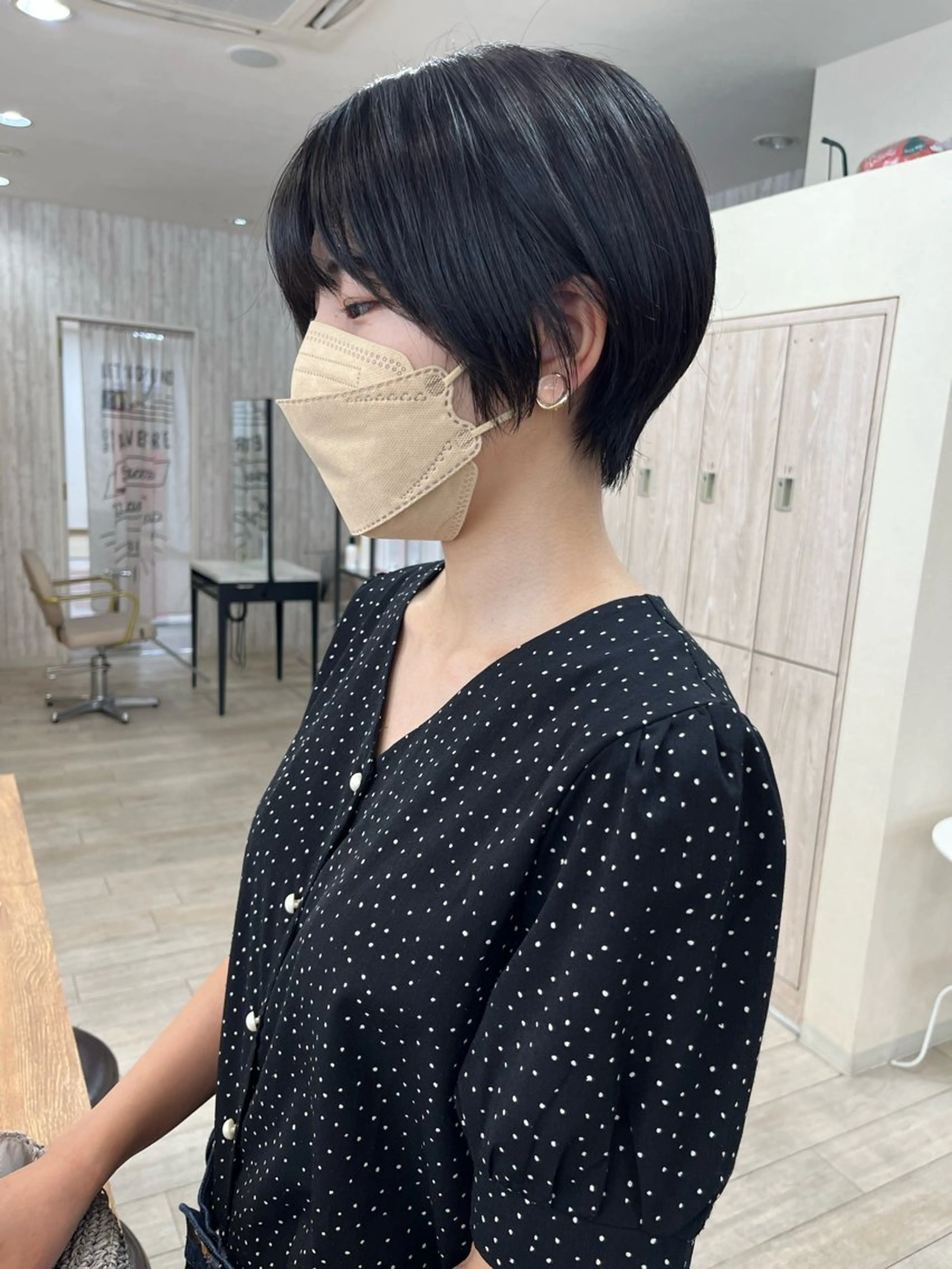 ショート 切りっぱなしボブ ショートボブ ハンサムショート ボブ ショートヘア カット トリートメント 朝がちょっと楽しくな るshort・bobのヘアスタイル