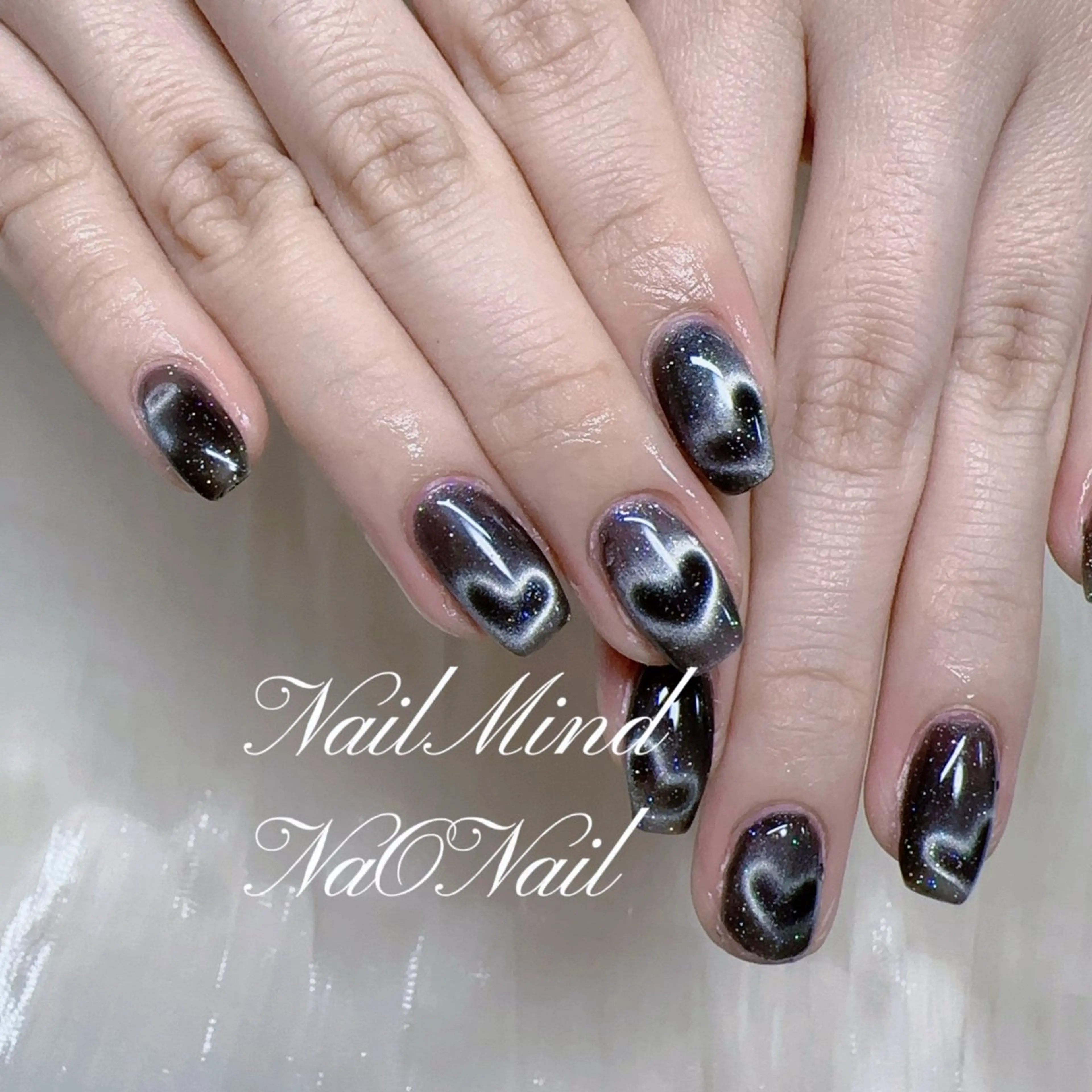 ネイル ハート ハンドネイル Nail Mind (NaONail）のネイルデザイン