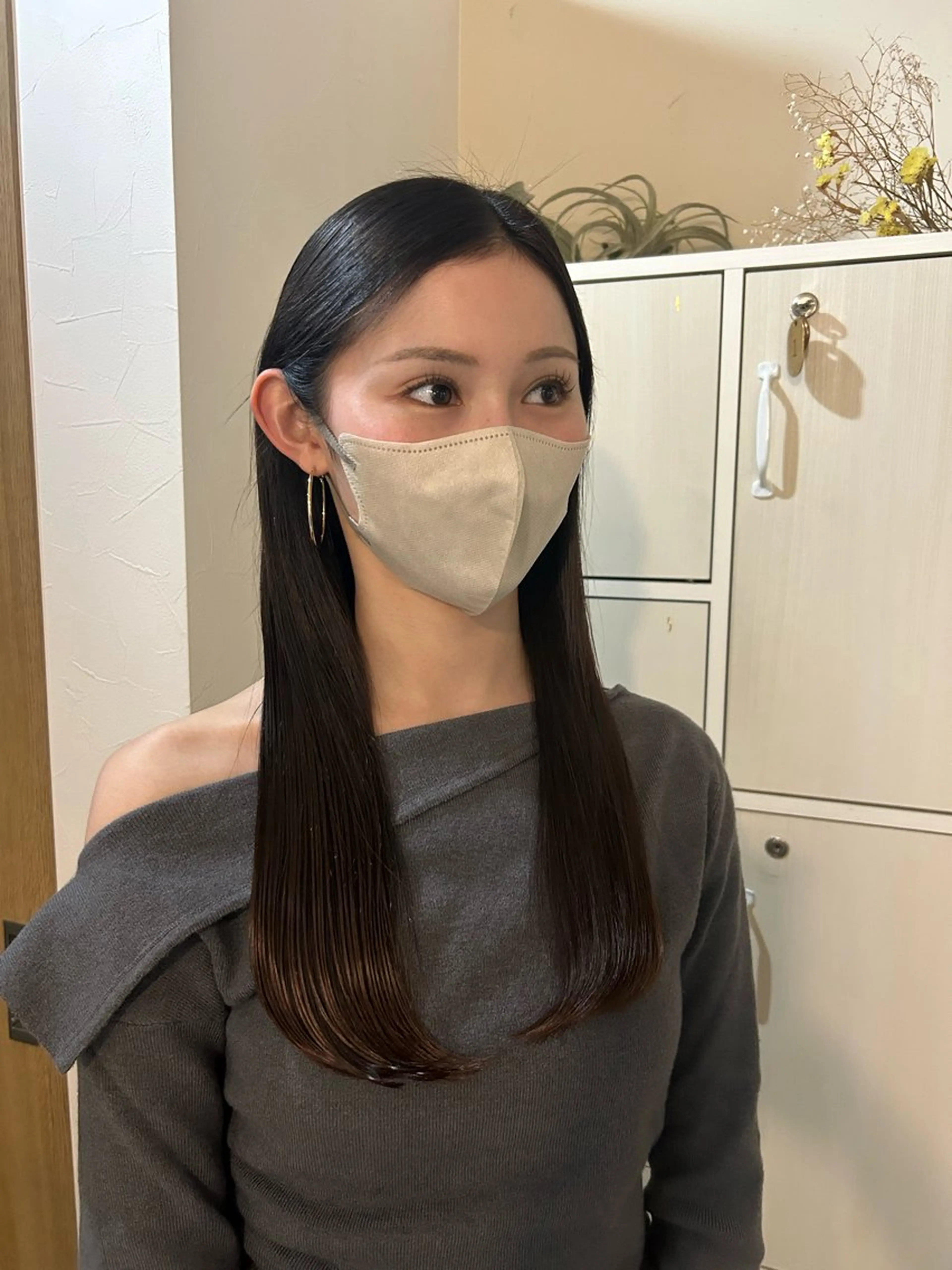 縮毛矯正の写真