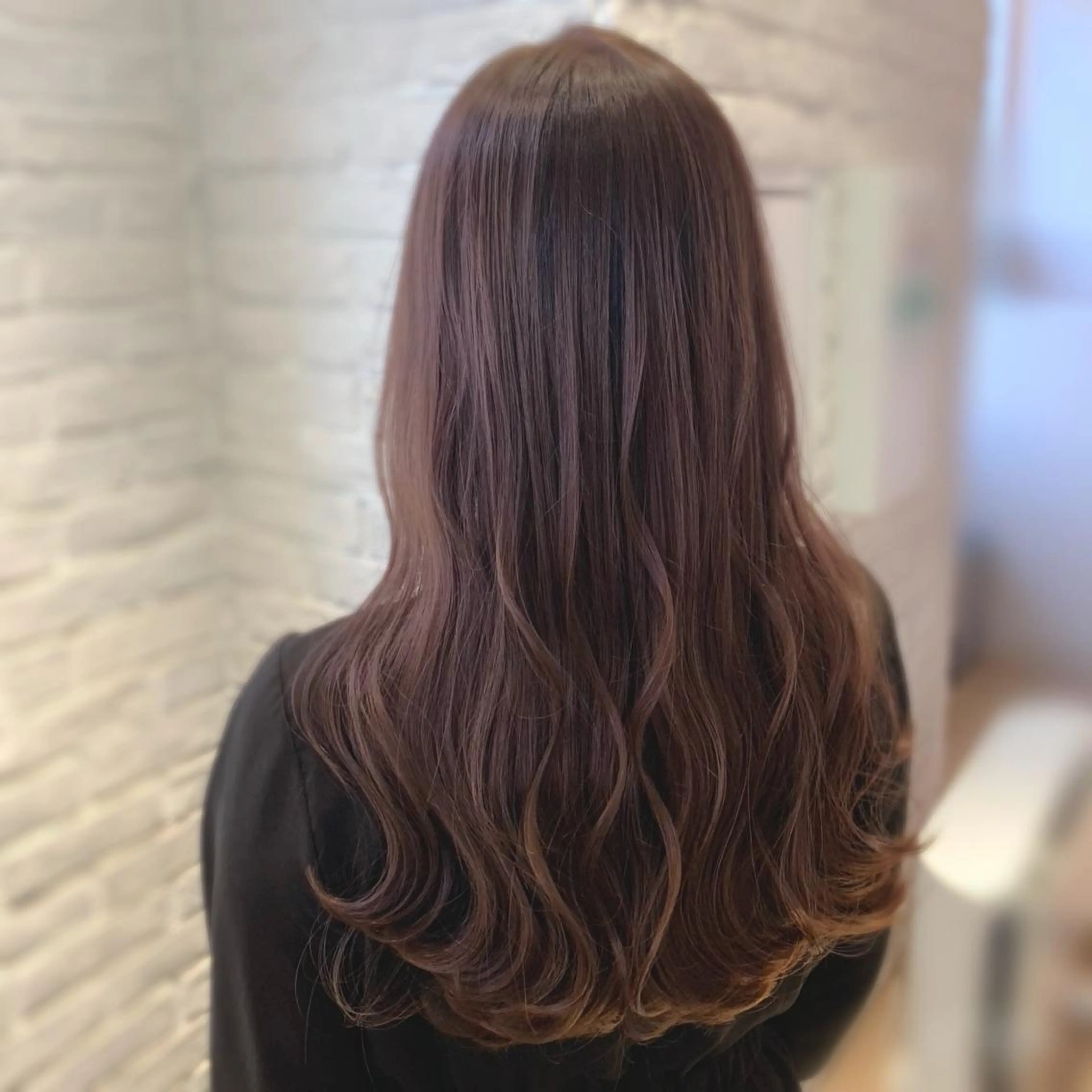 ロング カラー eclart ayaのヘアスタイル