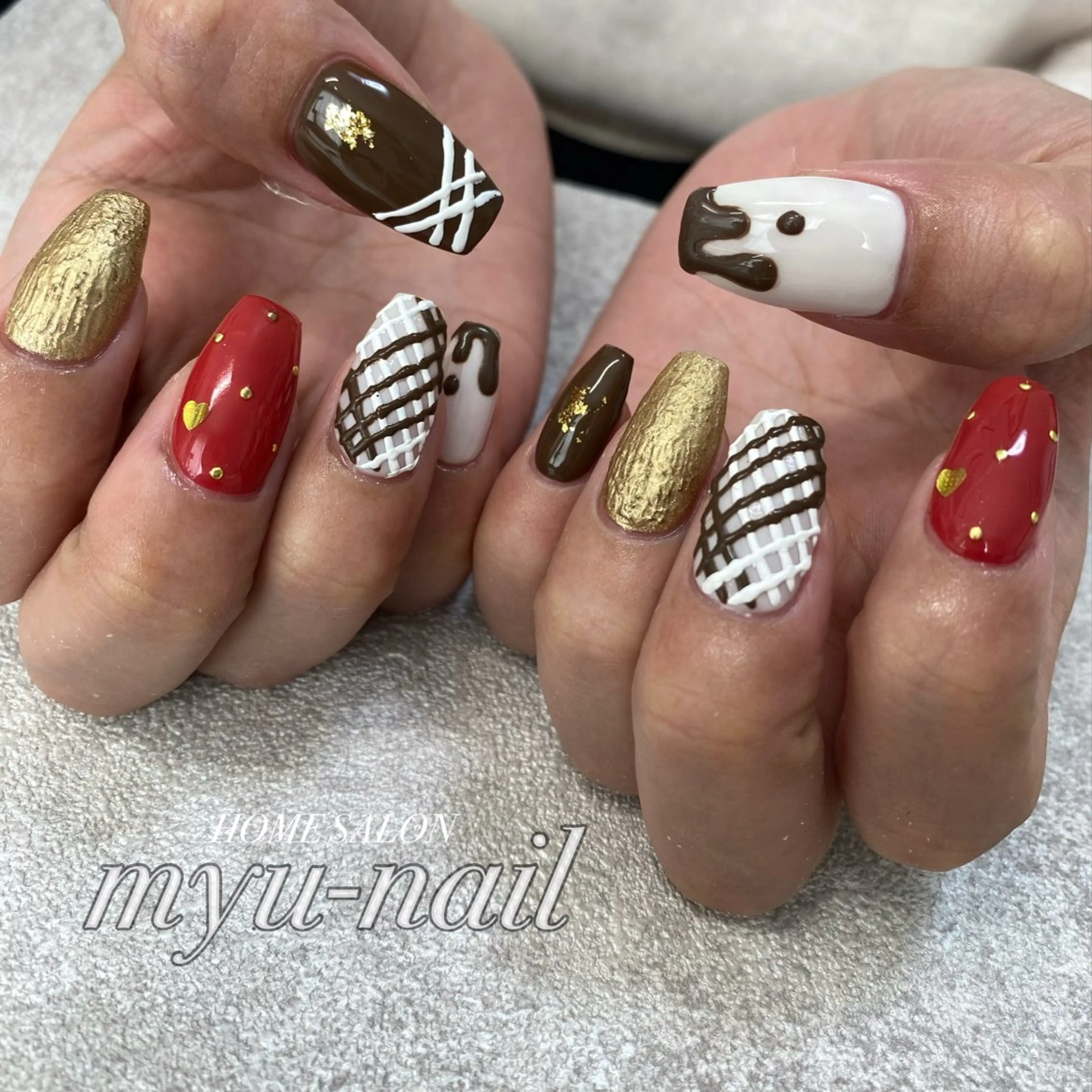 ネイル ホームサロン myu-nailのネイルデザイン