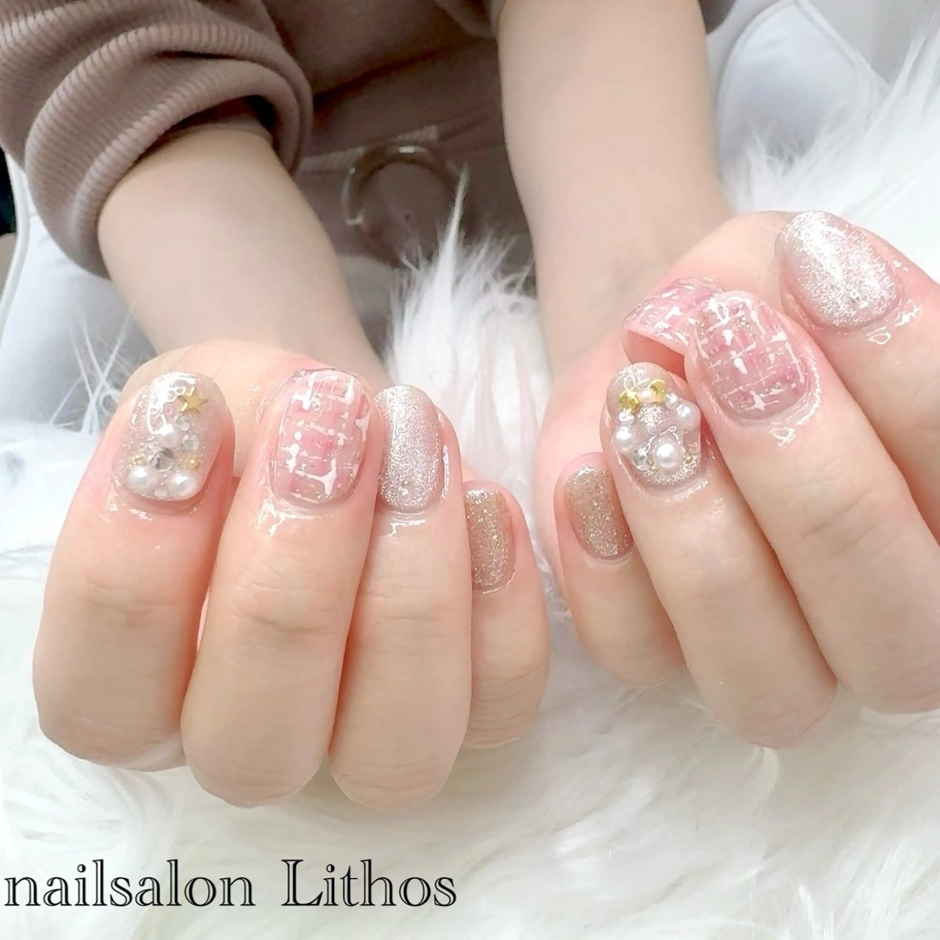 ネイル ハンドネイル nailsalon Lithos所属・nailsalon Recontreのネイルデザイン