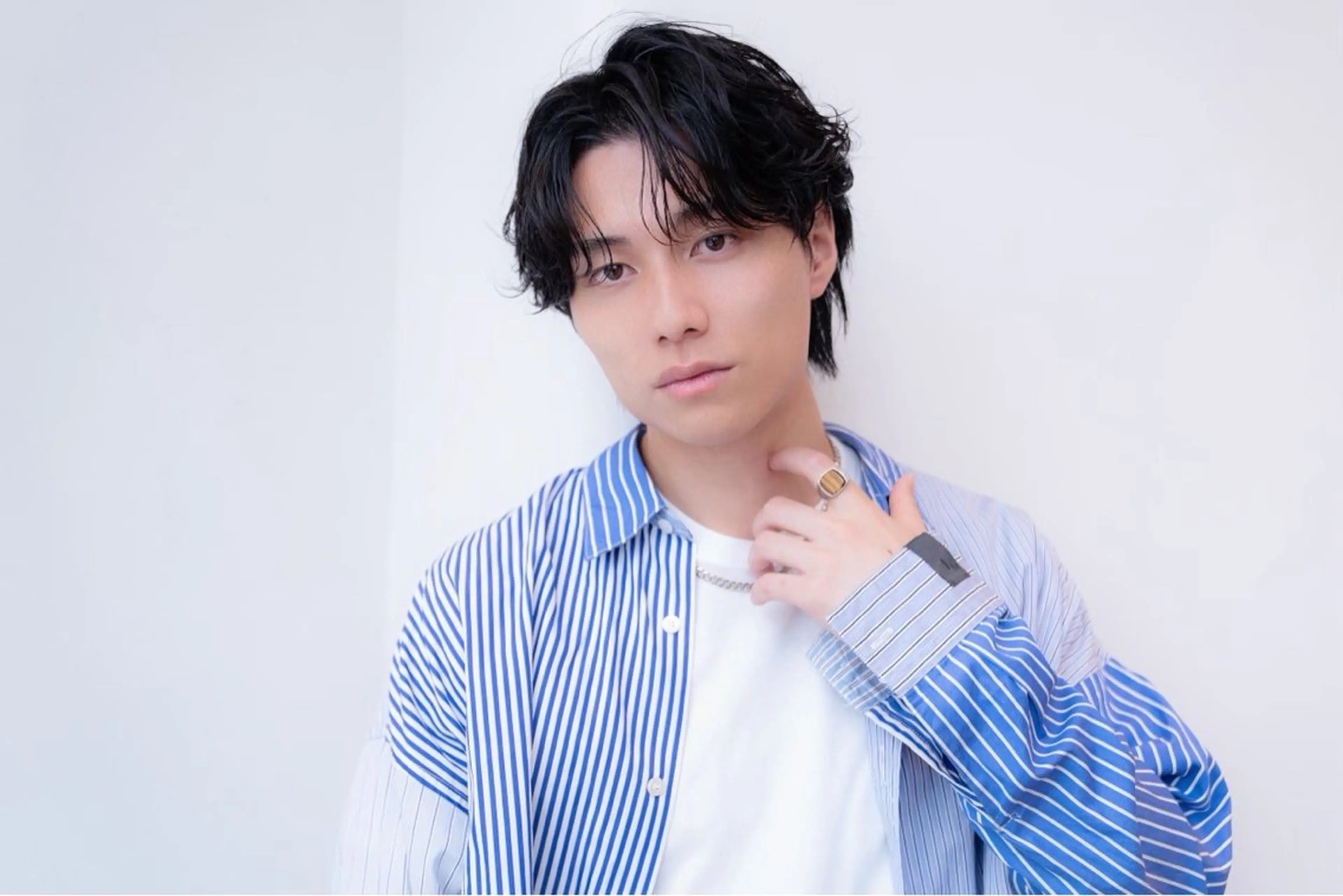 ショート メンズ センターパート 学生（メンズ向け） 学生 韓国ヘア顔周りカット そーた/渋谷駅のヘアスタイル