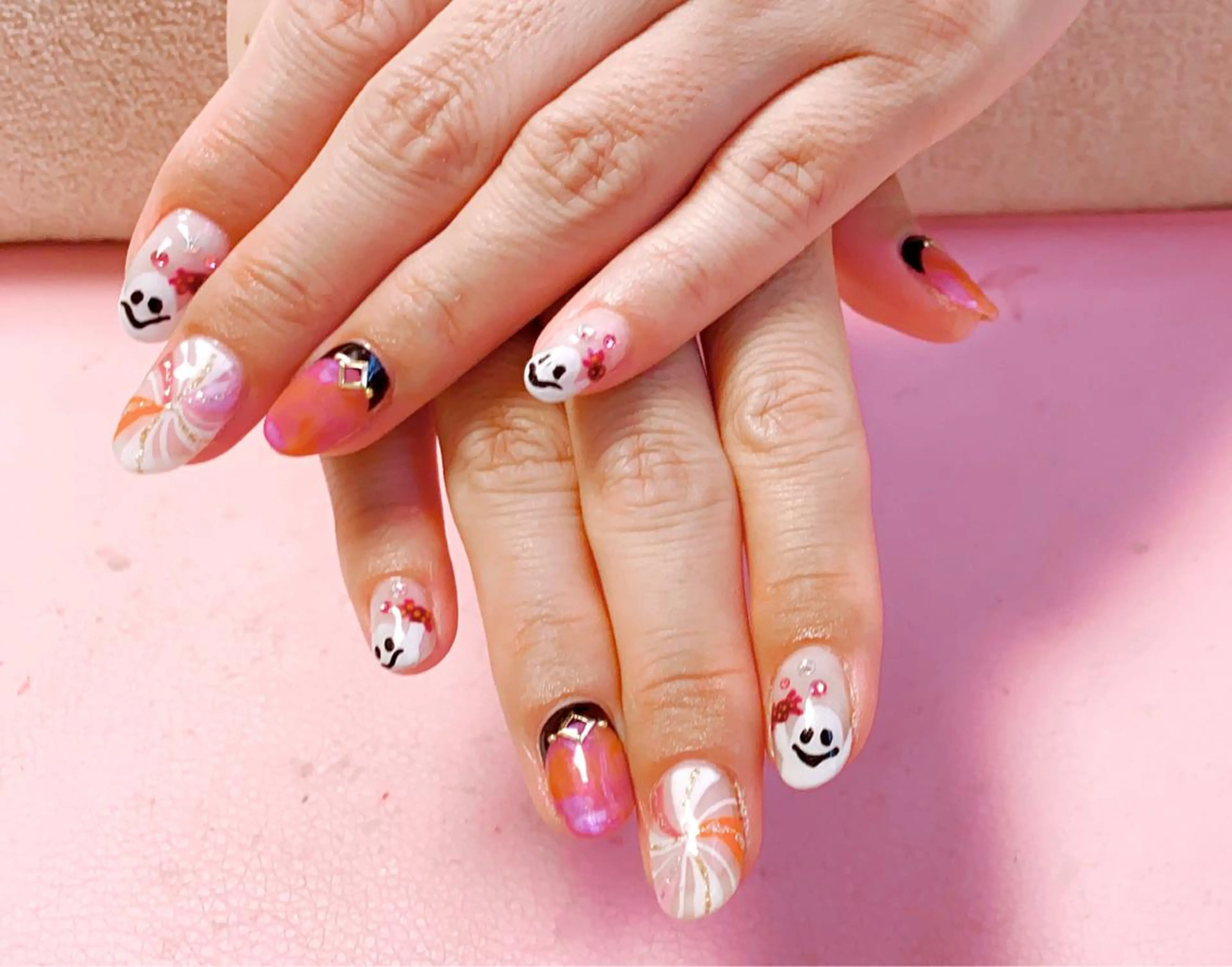 ネイル ハロウィン VIST☆ ｍａｍｉのネイルデザイン