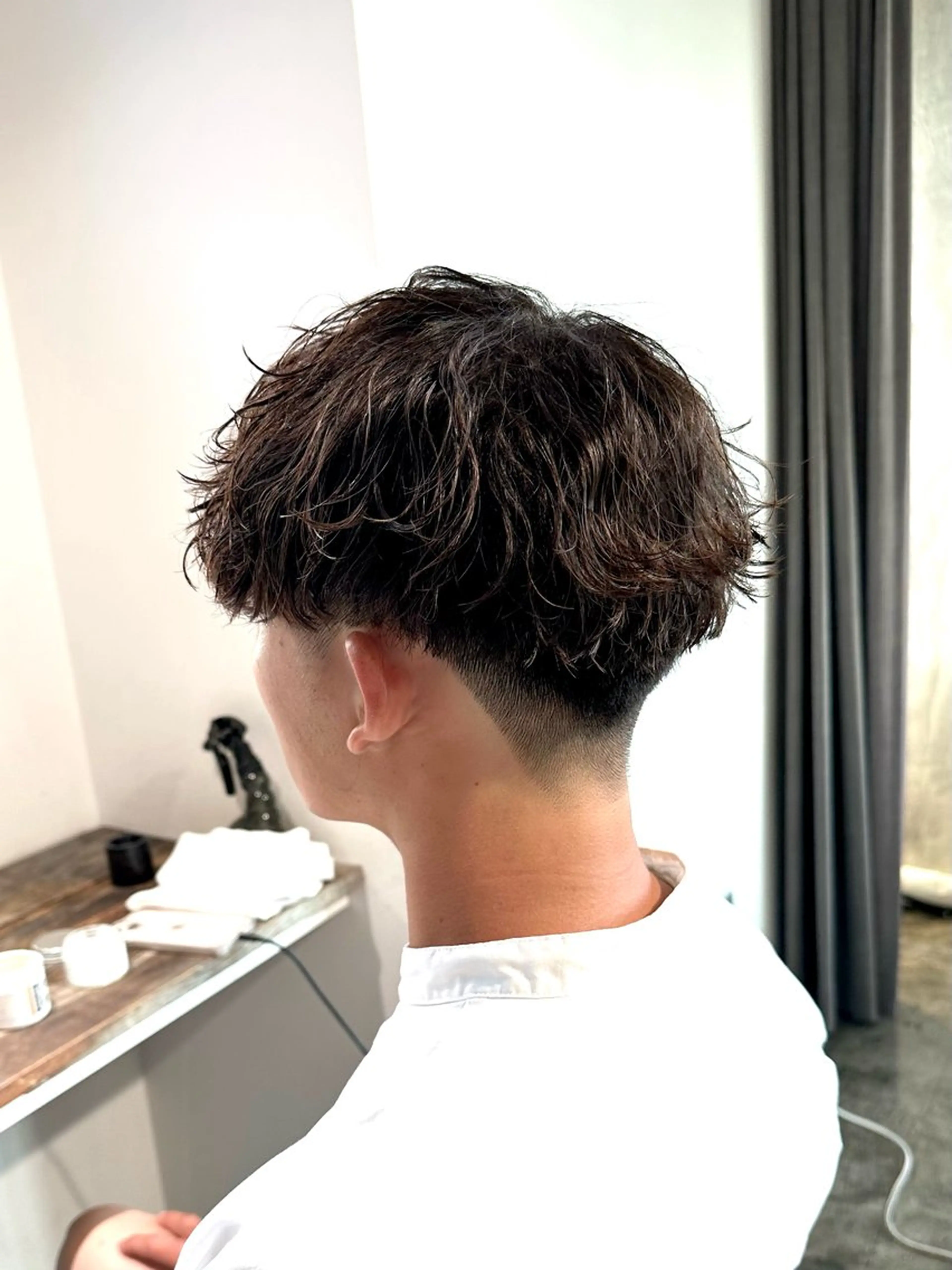 パーマ メンズ メンズパーマ 波巻きパーマ カット パーマ トリートメント 骨格補正施術/メンズ 専門美容師/YUYAのヘアスタイル