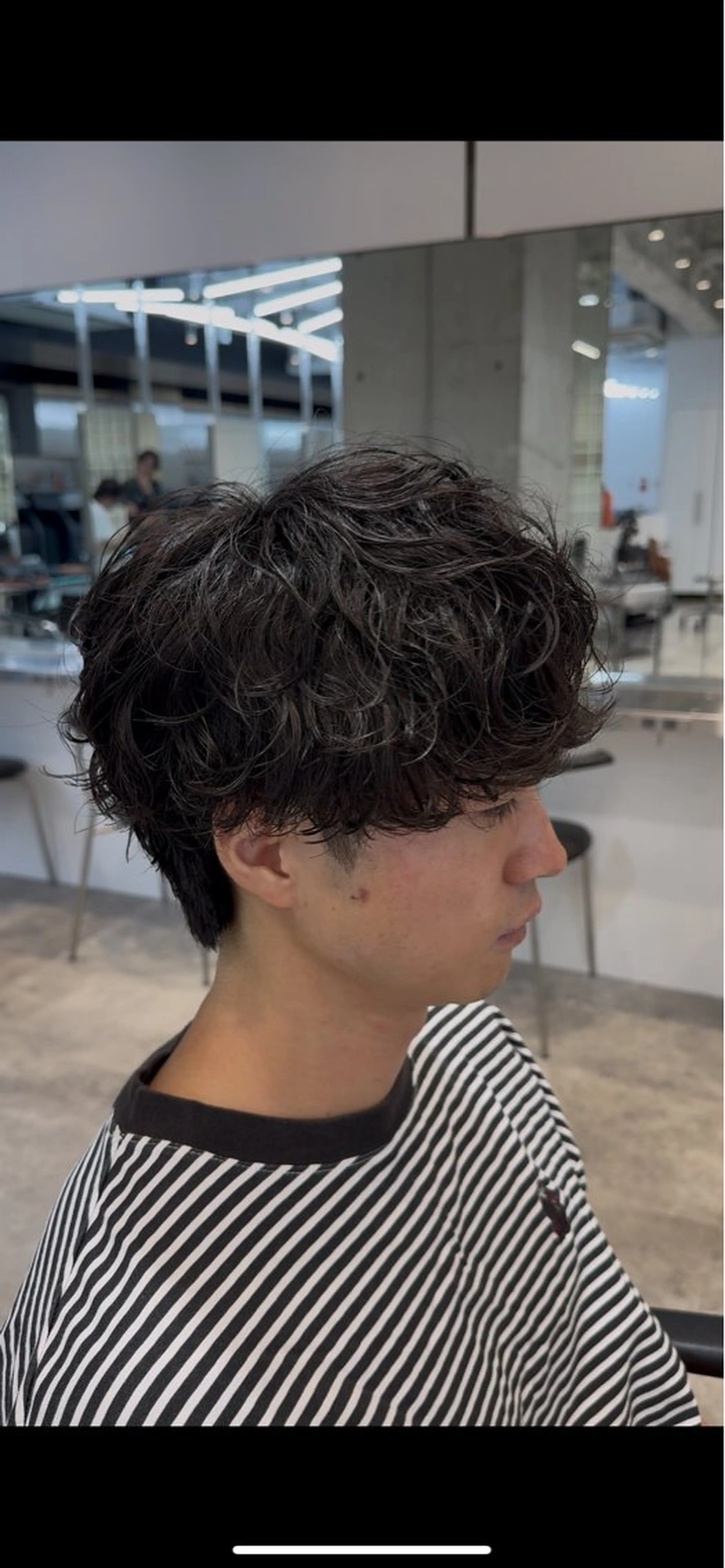 ショート パーマ メンズ メンズパーマ カット パーマ fifth / 六反穂 龍介のヘアスタイル