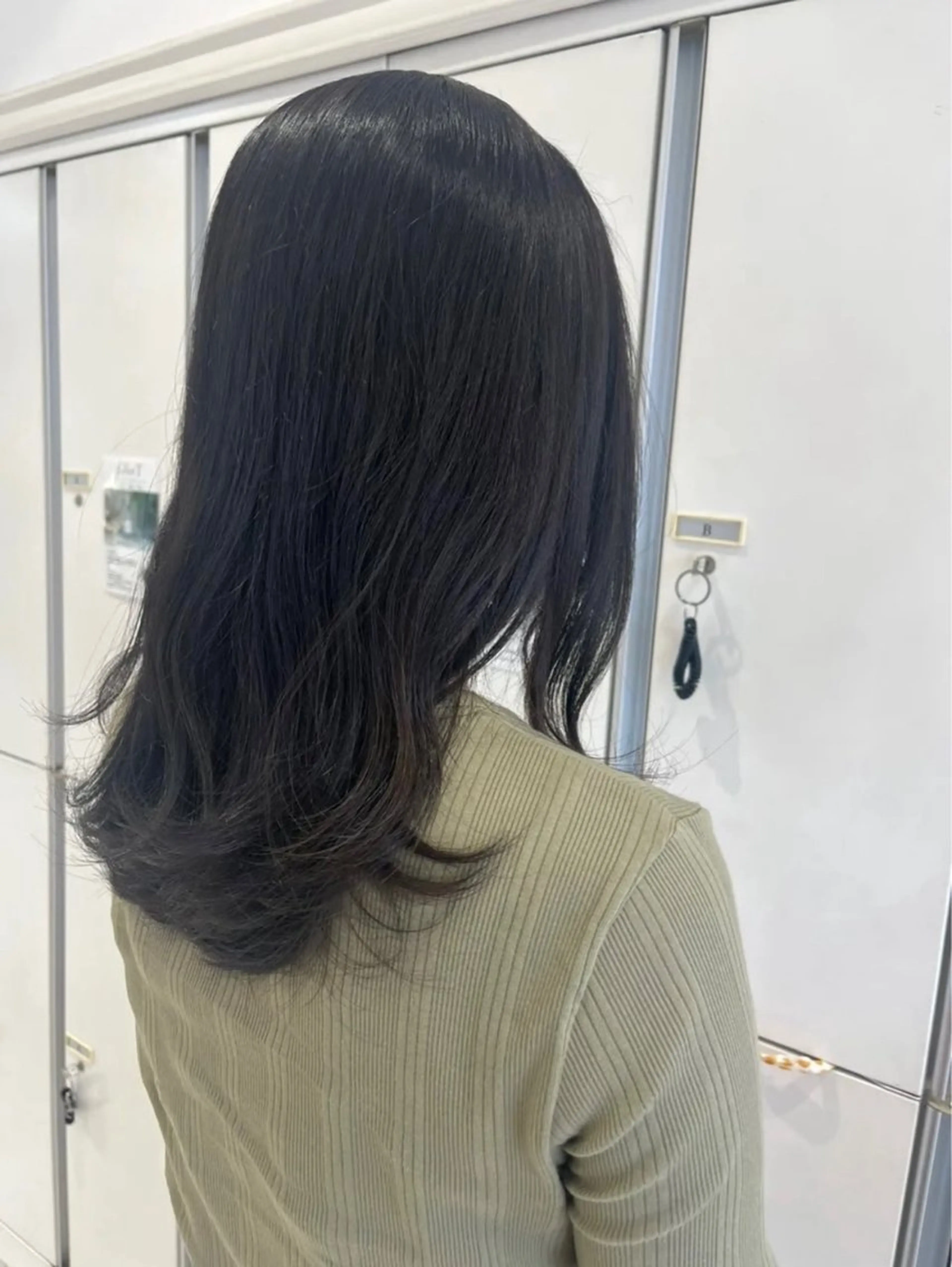セミロング カラー カット ヘアカラー トリートメント カットカラーモデル BASSA上石神井店のヘアスタイル