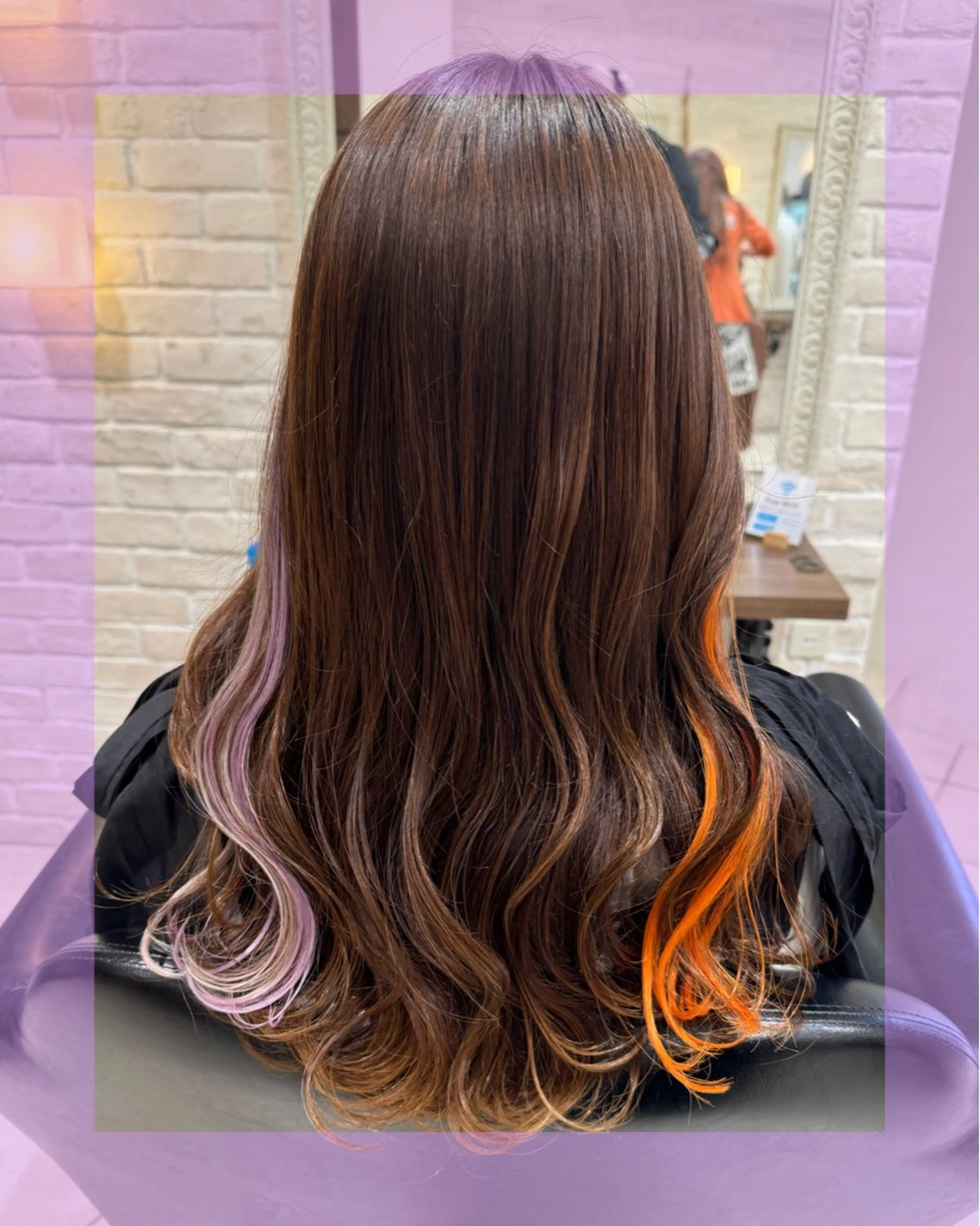 ロング ヘアアレンジ エクステ エクステ 🦄ブリーチ💜エク ステ💜MIU🦄のヘアスタイル