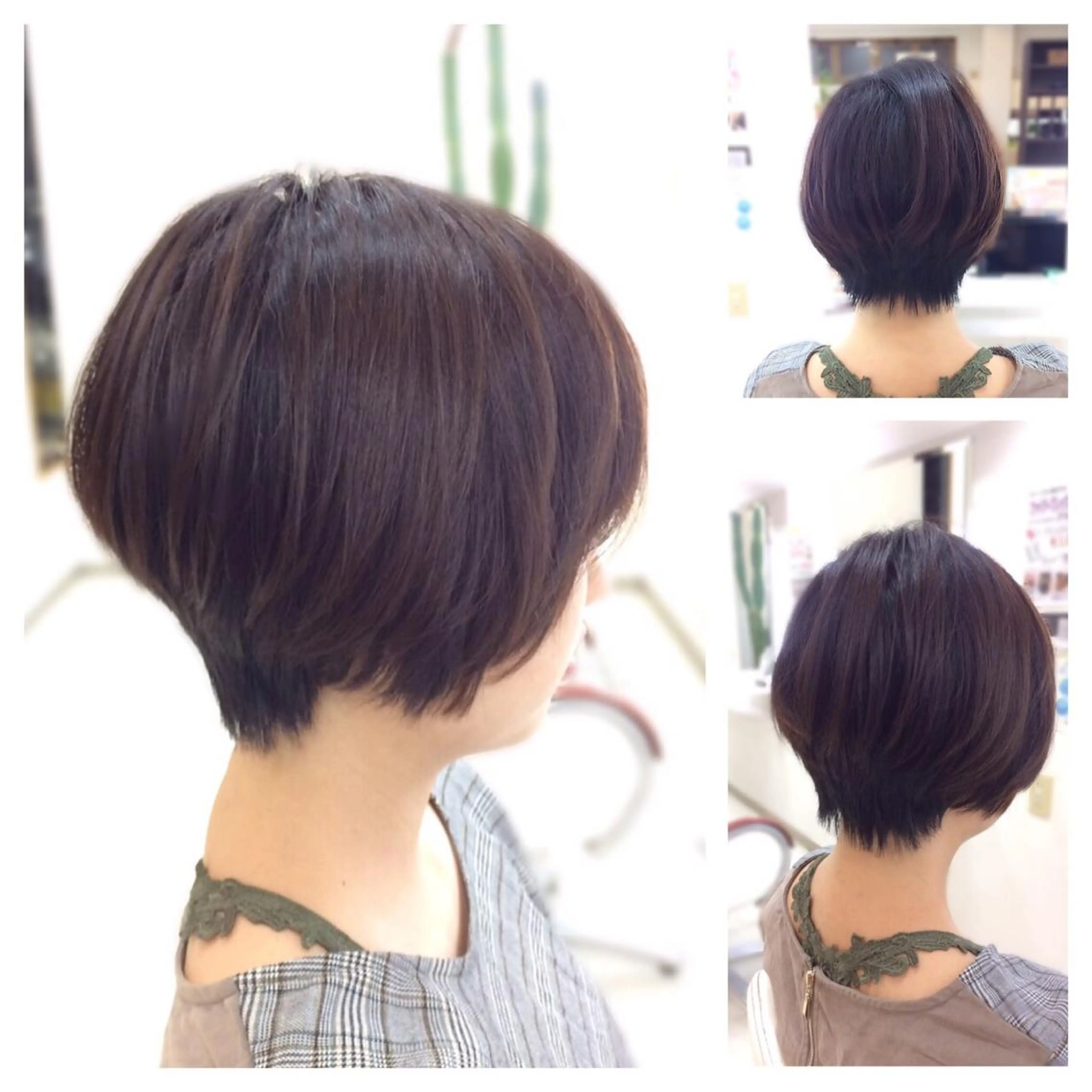 ショート ショートボブ ボブ ショートヘア いけだ ゆうのヘアスタイル