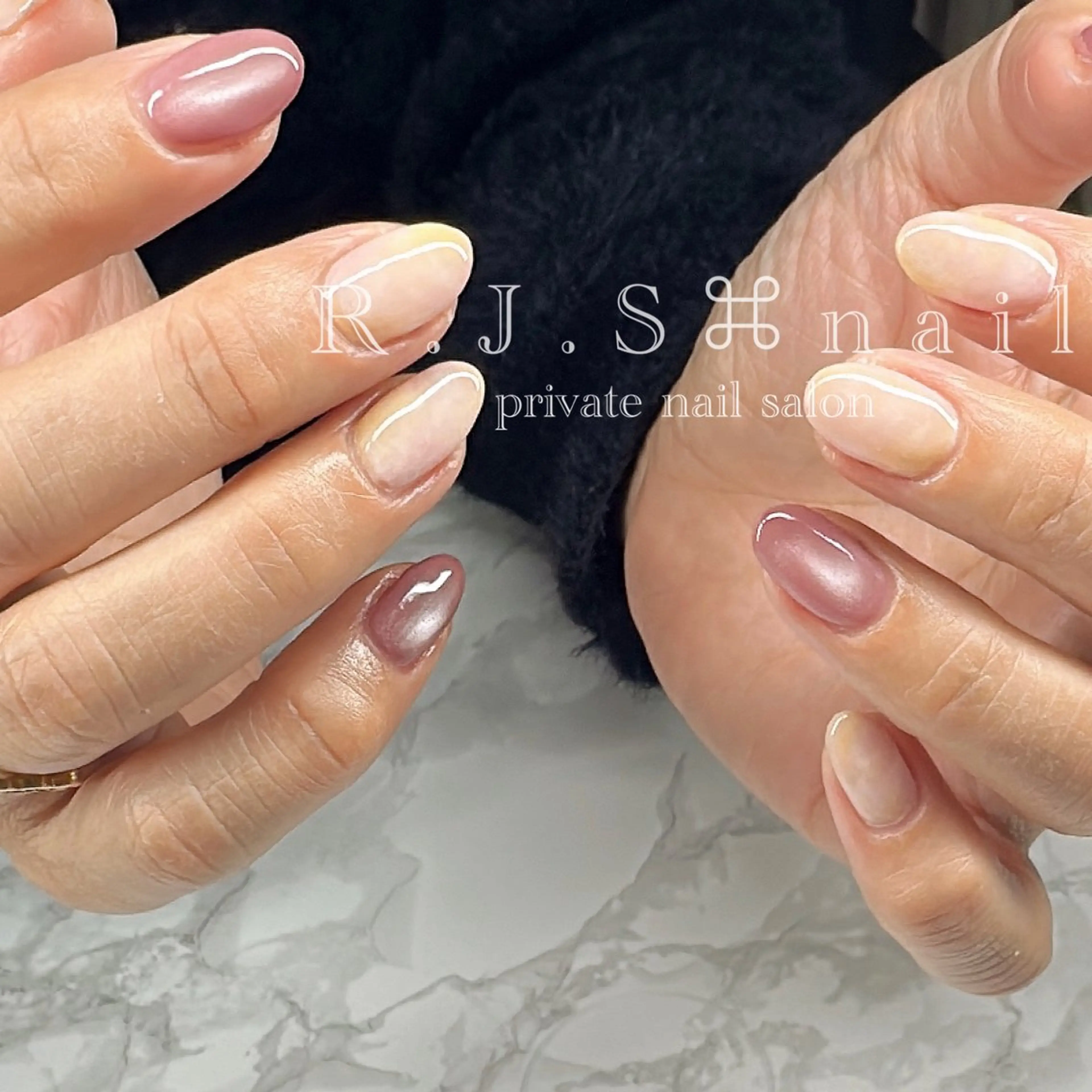 ネイル マグネットネイル ハンドネイル R.J.S⌘nail所属・R.J.S⌘ nailのネイルデザイン