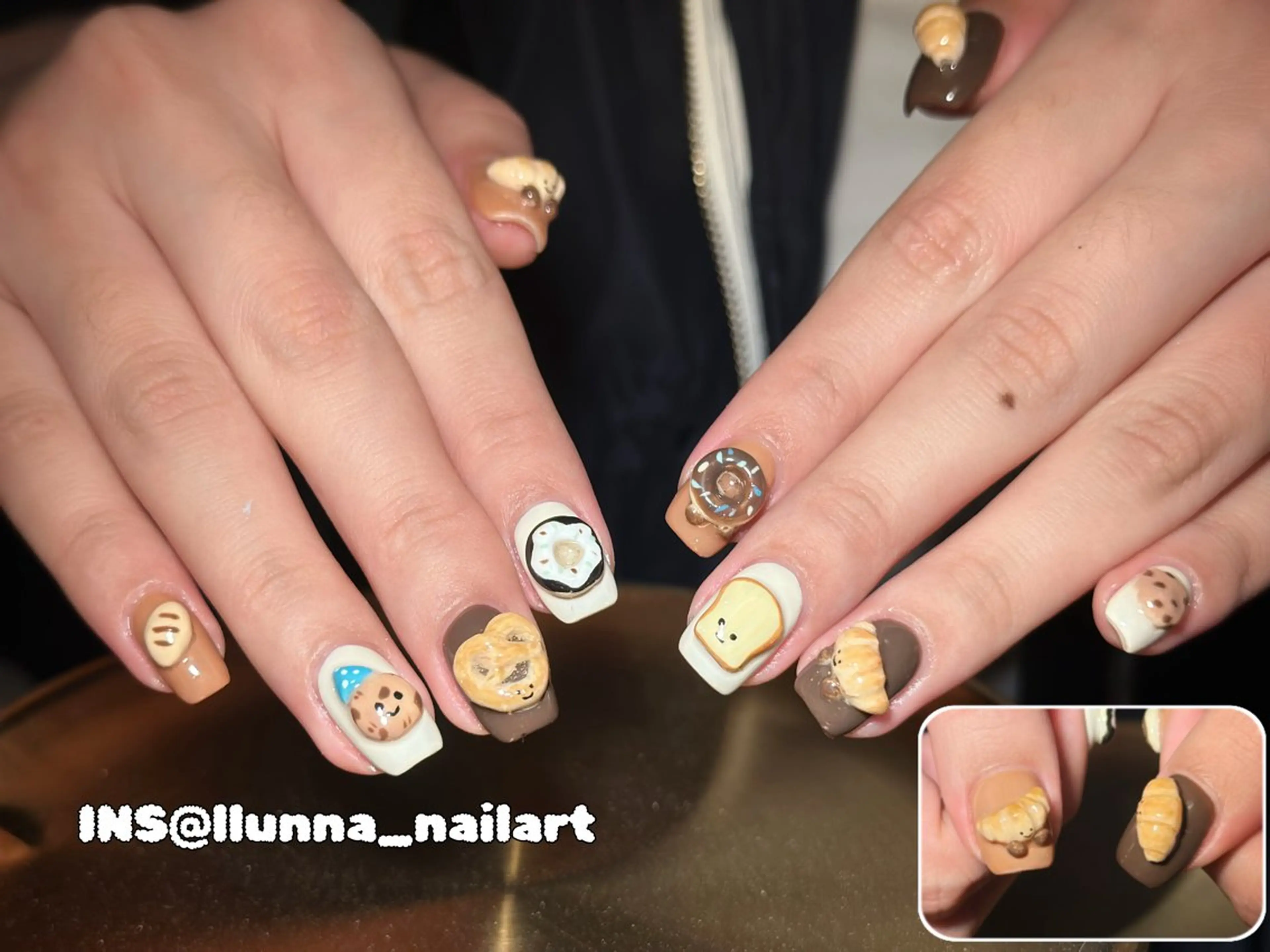 ネイル アートネイル ハンドネイル Keiko  Nail Salon所属・Cleopatra ♡ルナのネイルデザイン