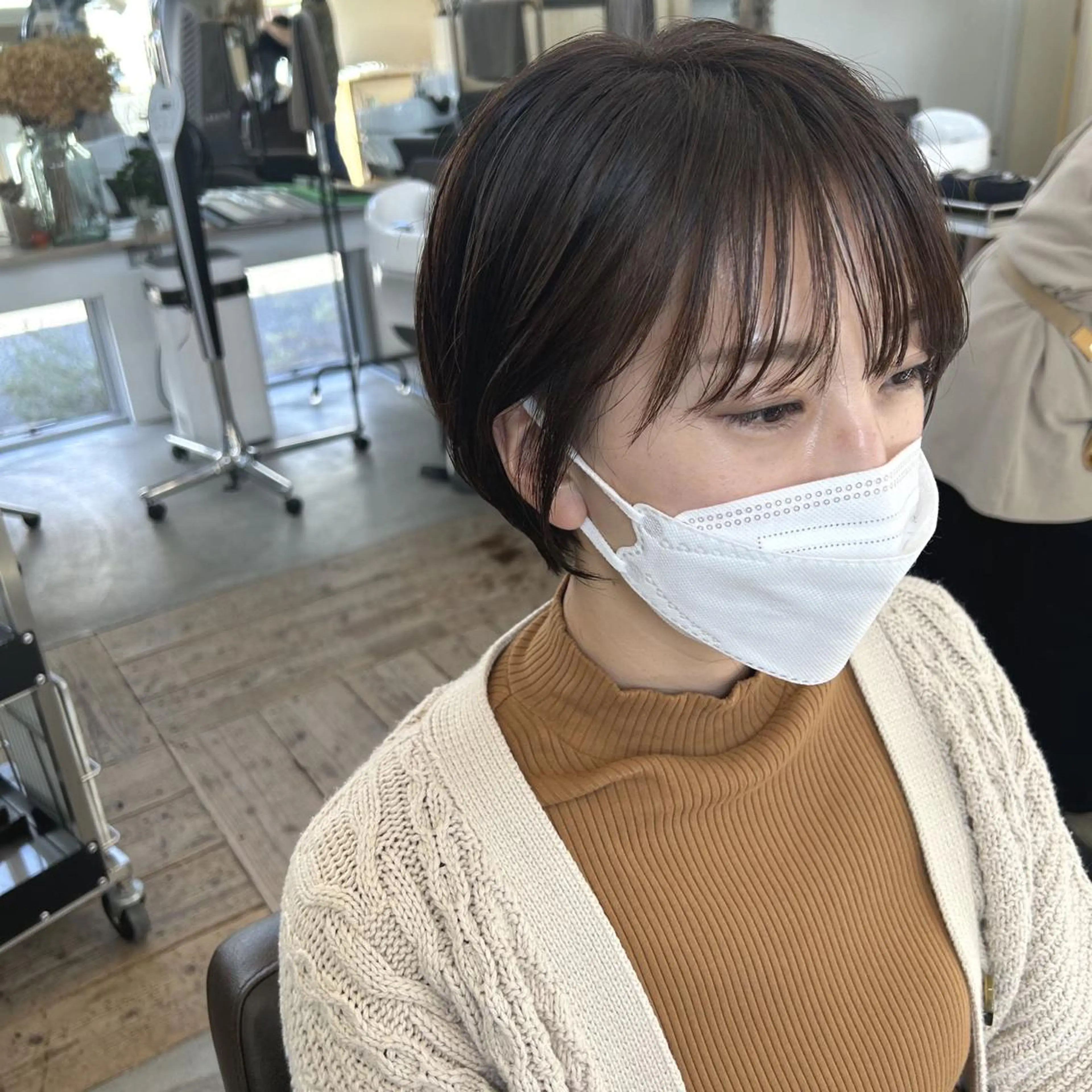ショート カット kachina所属・綿貫 美雪のヘアスタイル