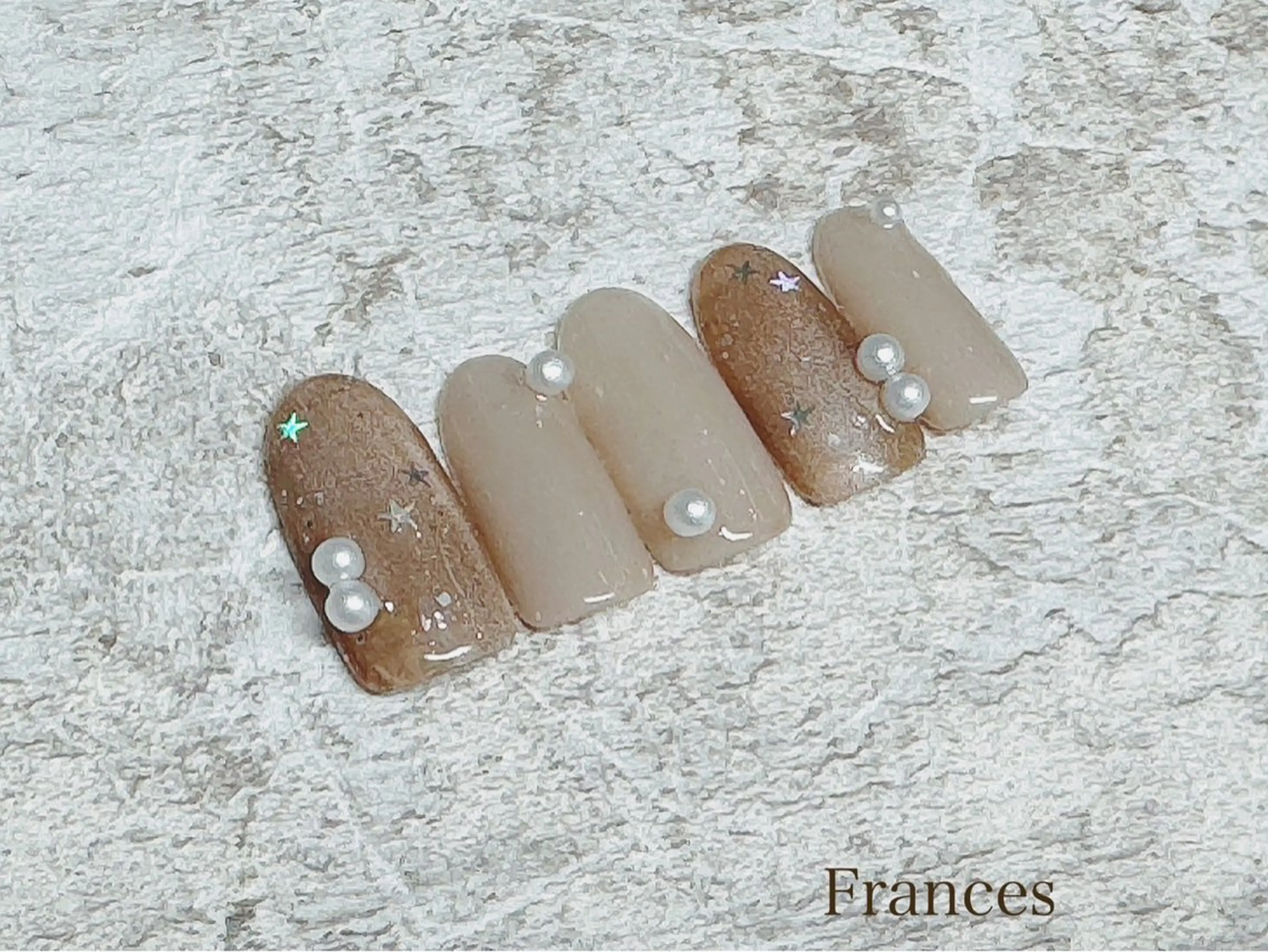 ネイル ハンドネイル Frances Babaのネイルデザイン