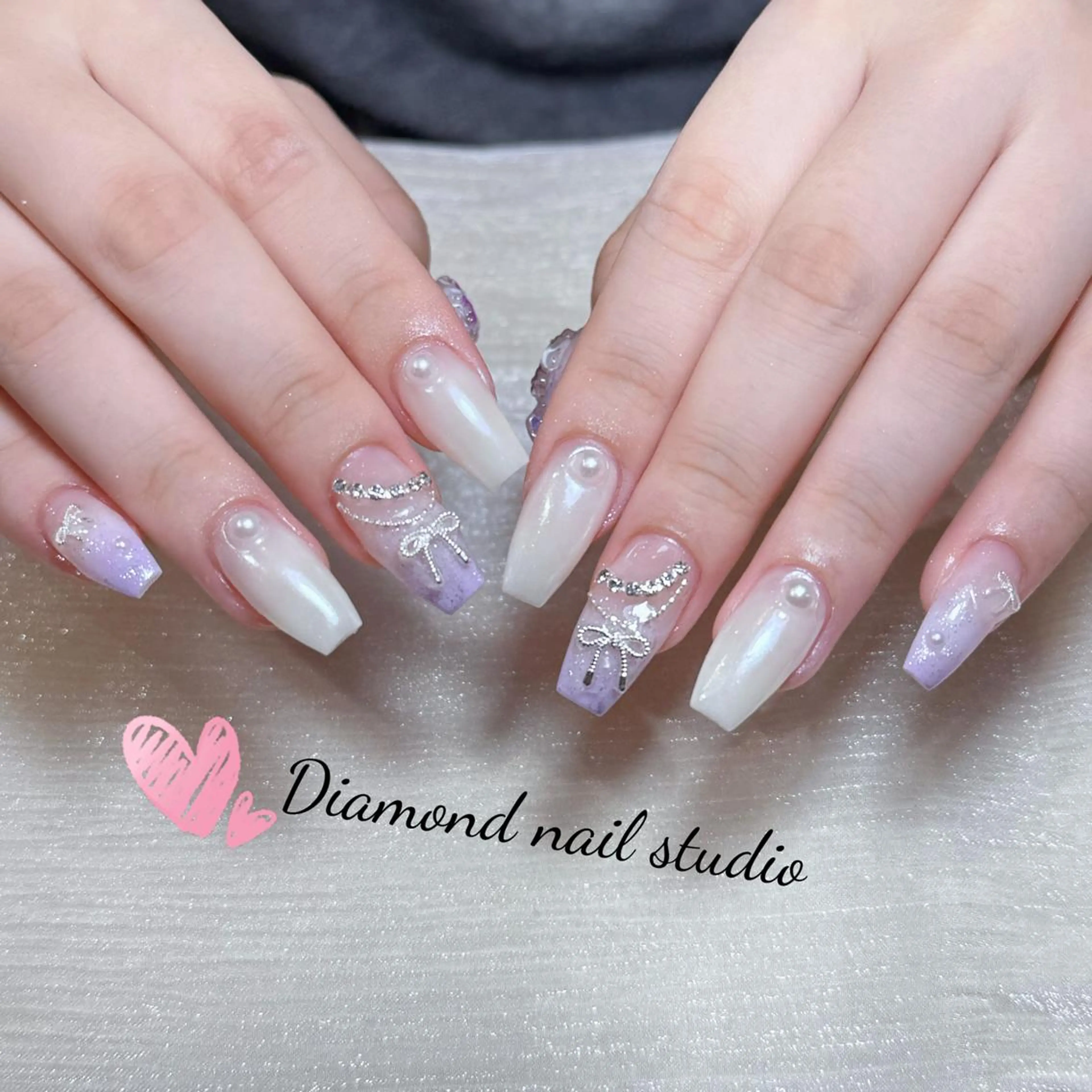 ネイル Diamond 🧚🏻‍♀️のネイルデザイン
