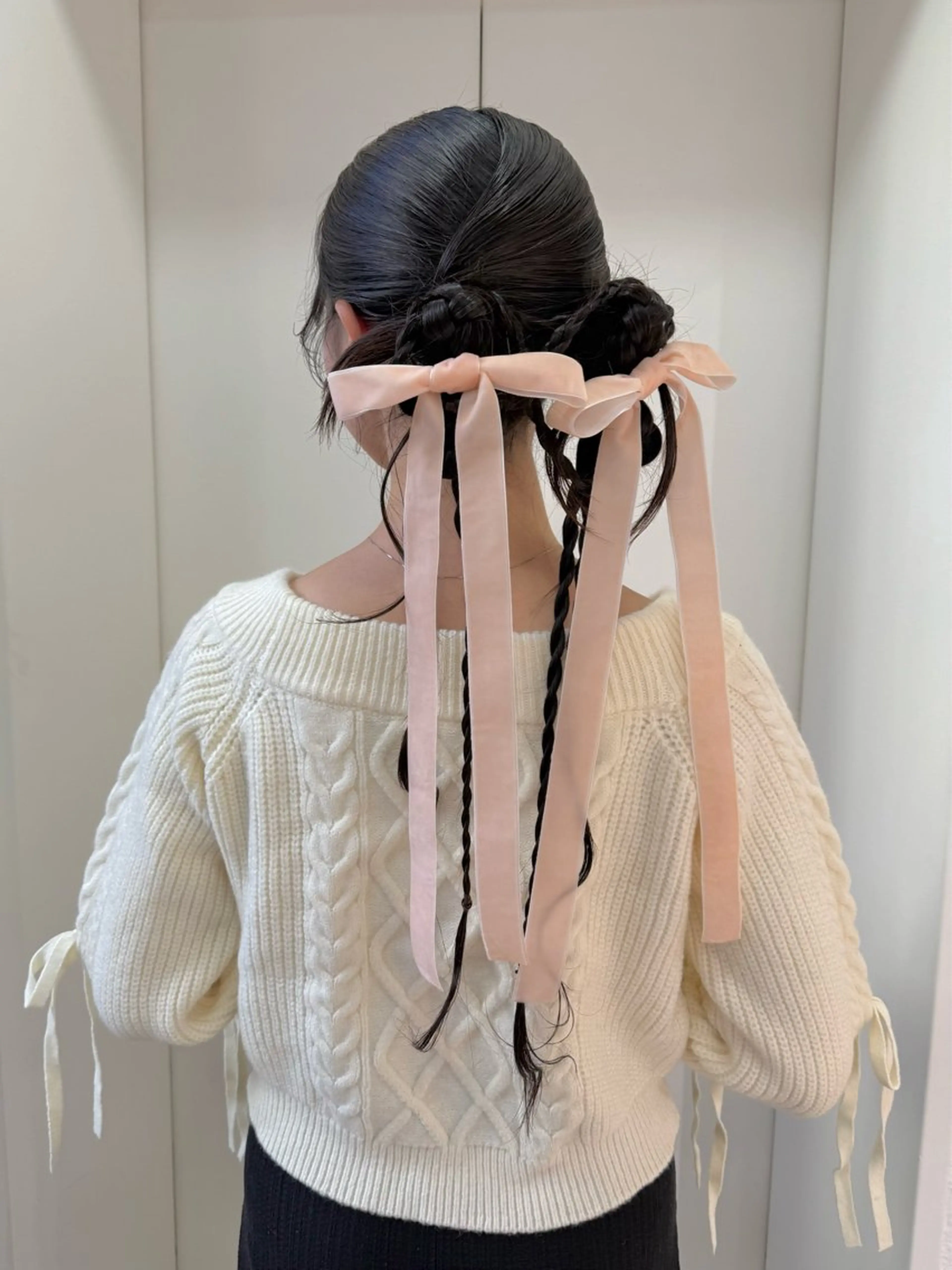 ヘアアレンジ ヘアセット 髪質改善”艶"カラー 🤍Hono🐶のヘアスタイル