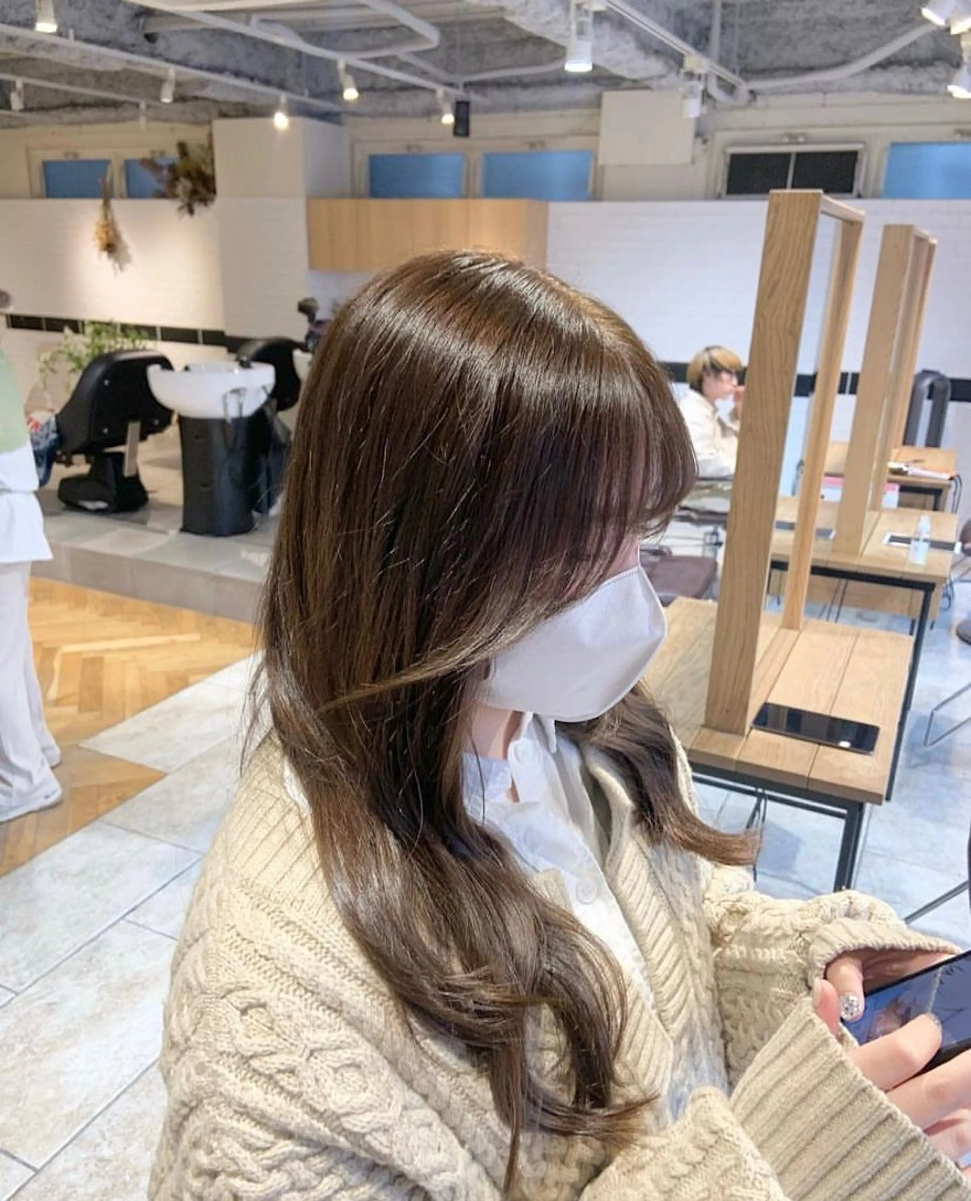 セミロング カット ヘアカラー BROWN nakano所属・🌿【メンズ歓迎】 矢嶋祐介のヘアスタイル