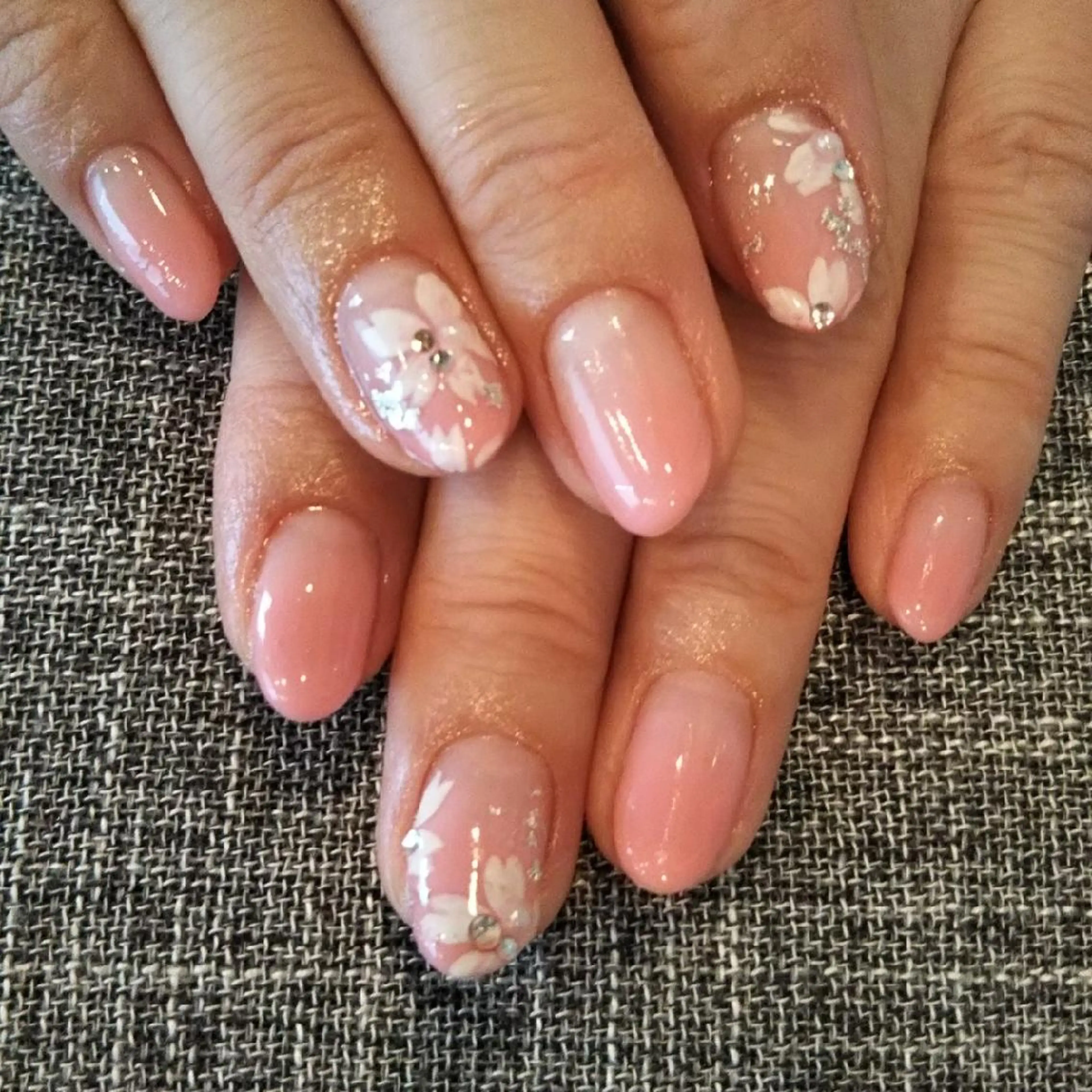 ネイル ピンク private salon mieのネイルデザイン