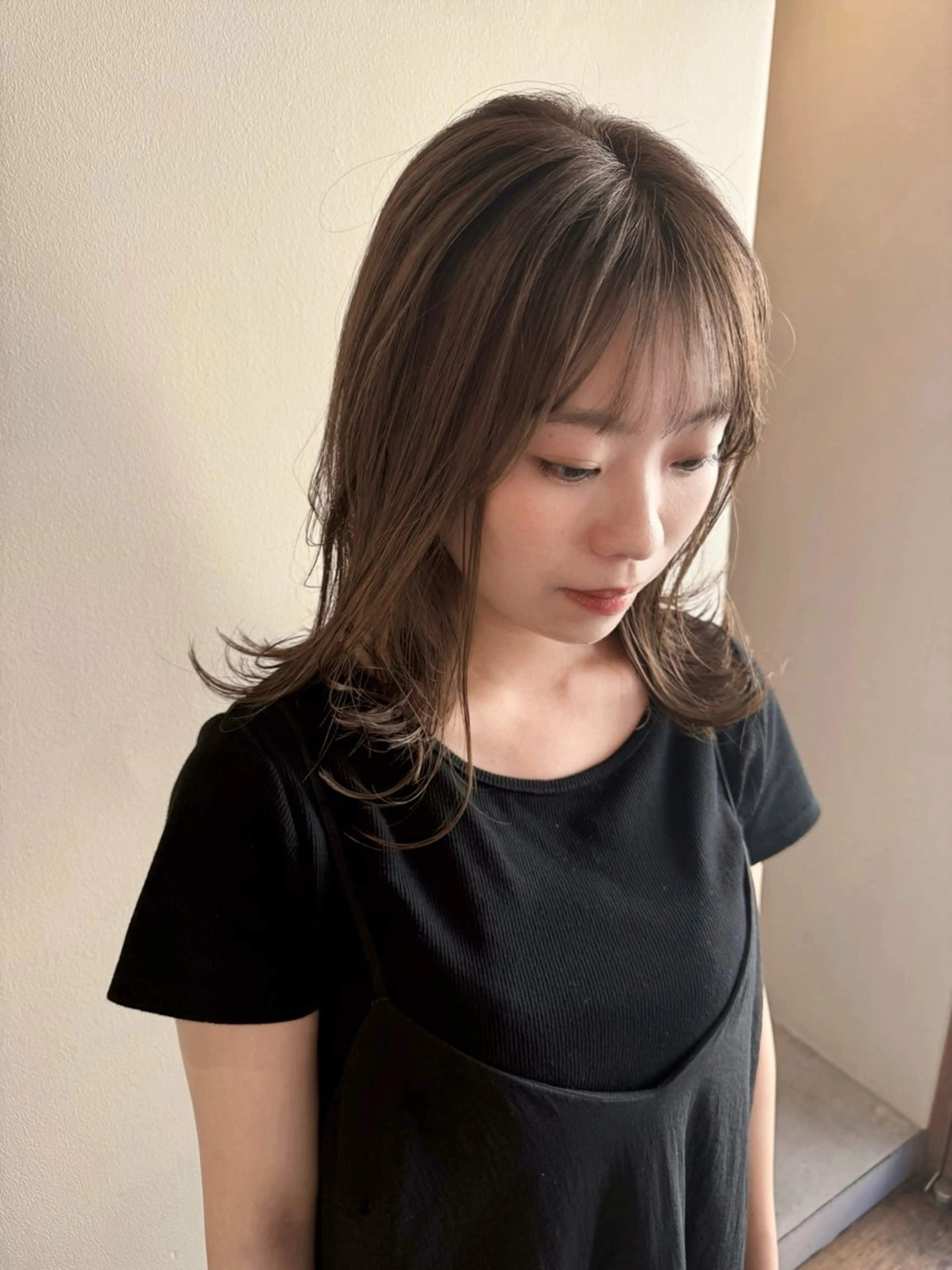 ロング カラー 💛🤍U too e’s 鎌倉🧸のヘアスタイル