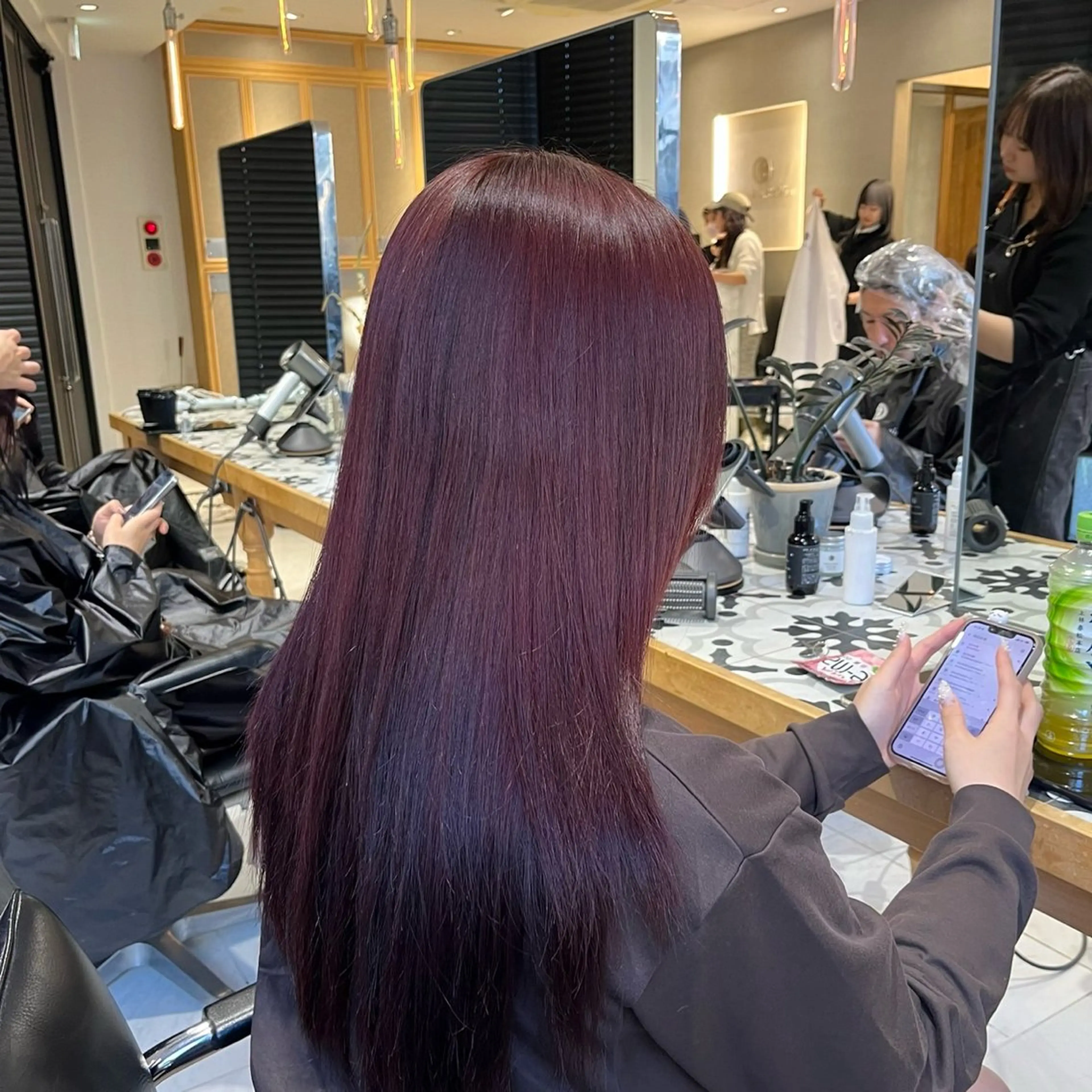 ロング カラー 艶カラー/縮毛矯正 🫧terukaのヘアスタイル