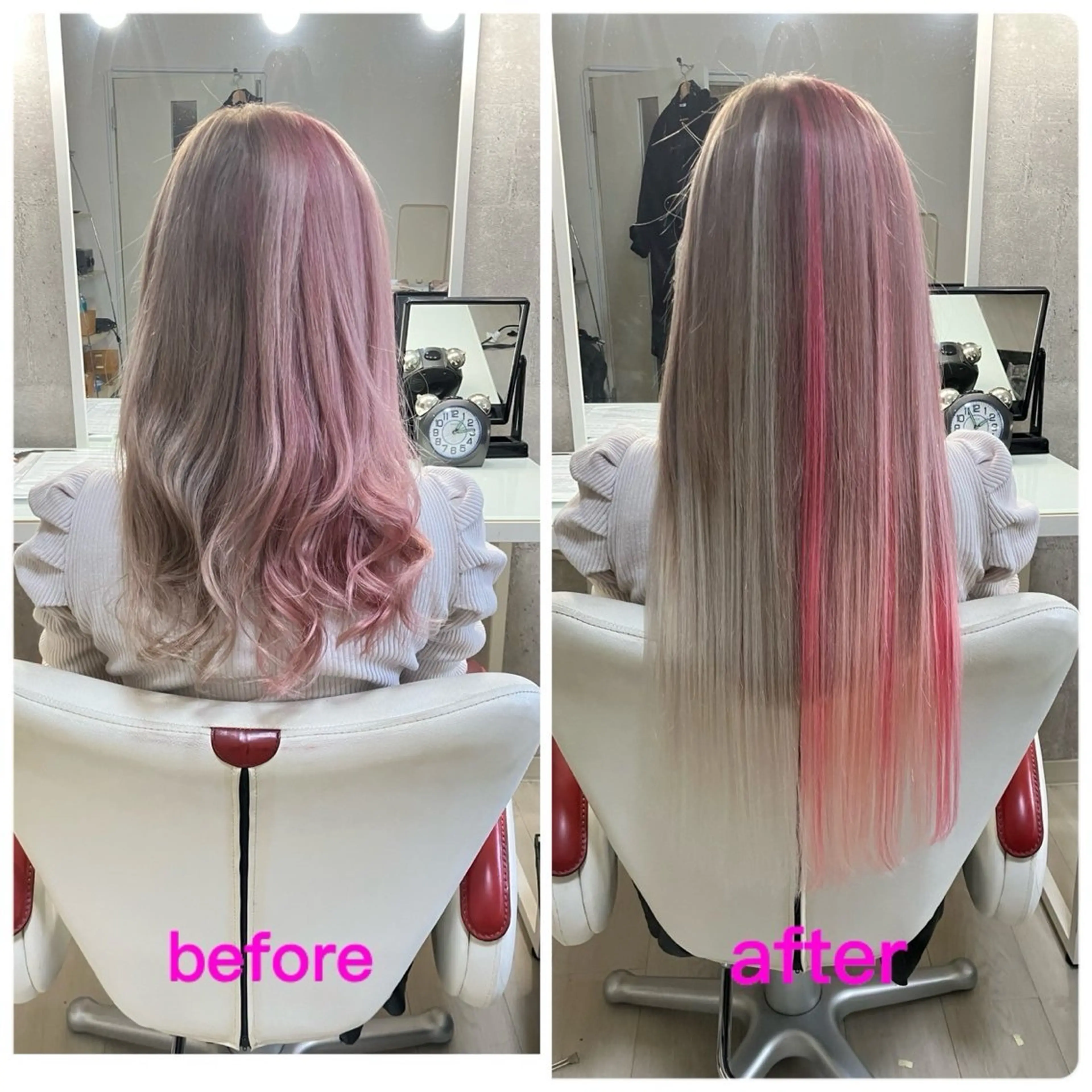 ロング エクステ ドレスアップ心斎橋店所属・🌸ドレスアップ 心斎橋店🌸のヘアスタイル