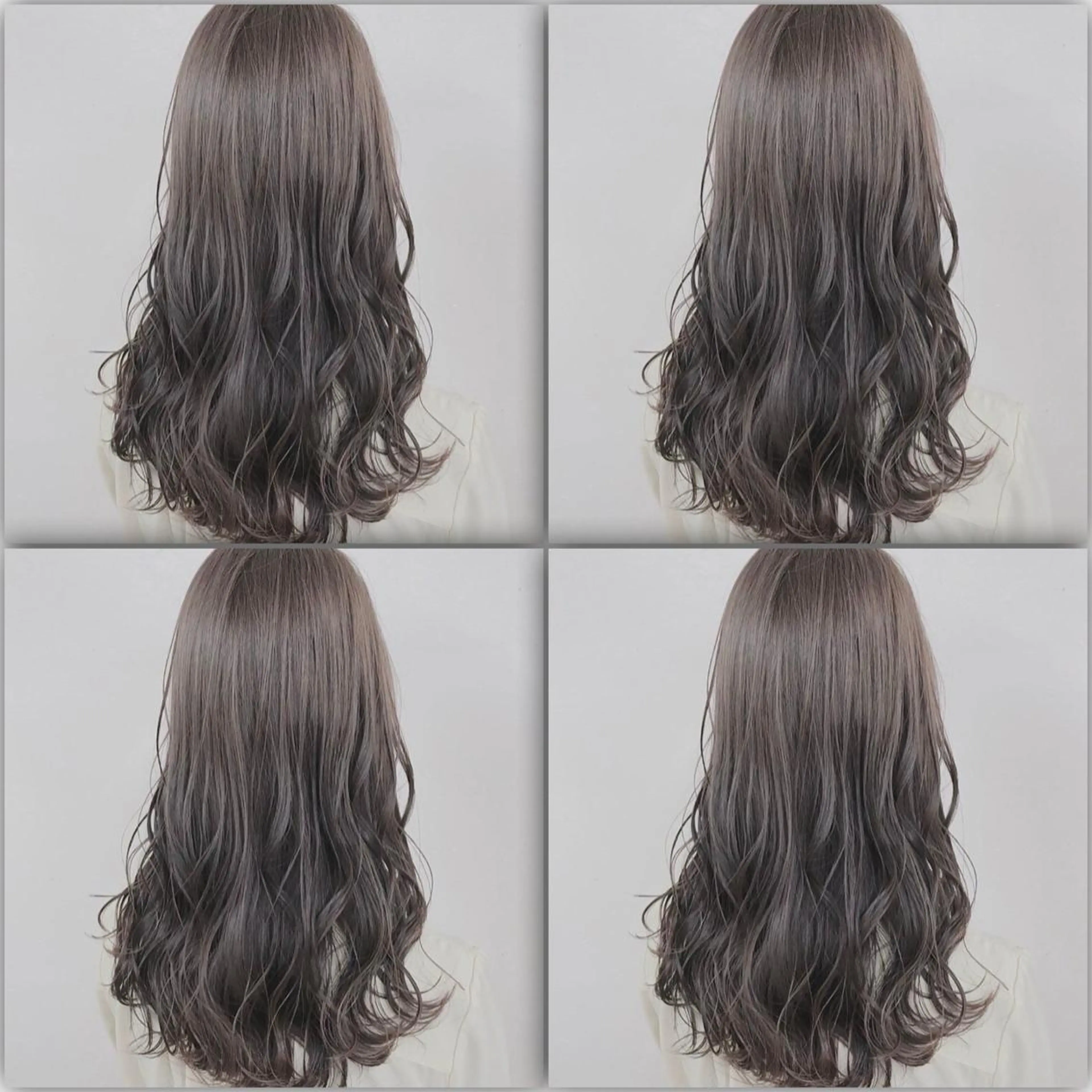 ロング カラー ケアブリーチ 韓国レイヤーKYONのヘアスタイル