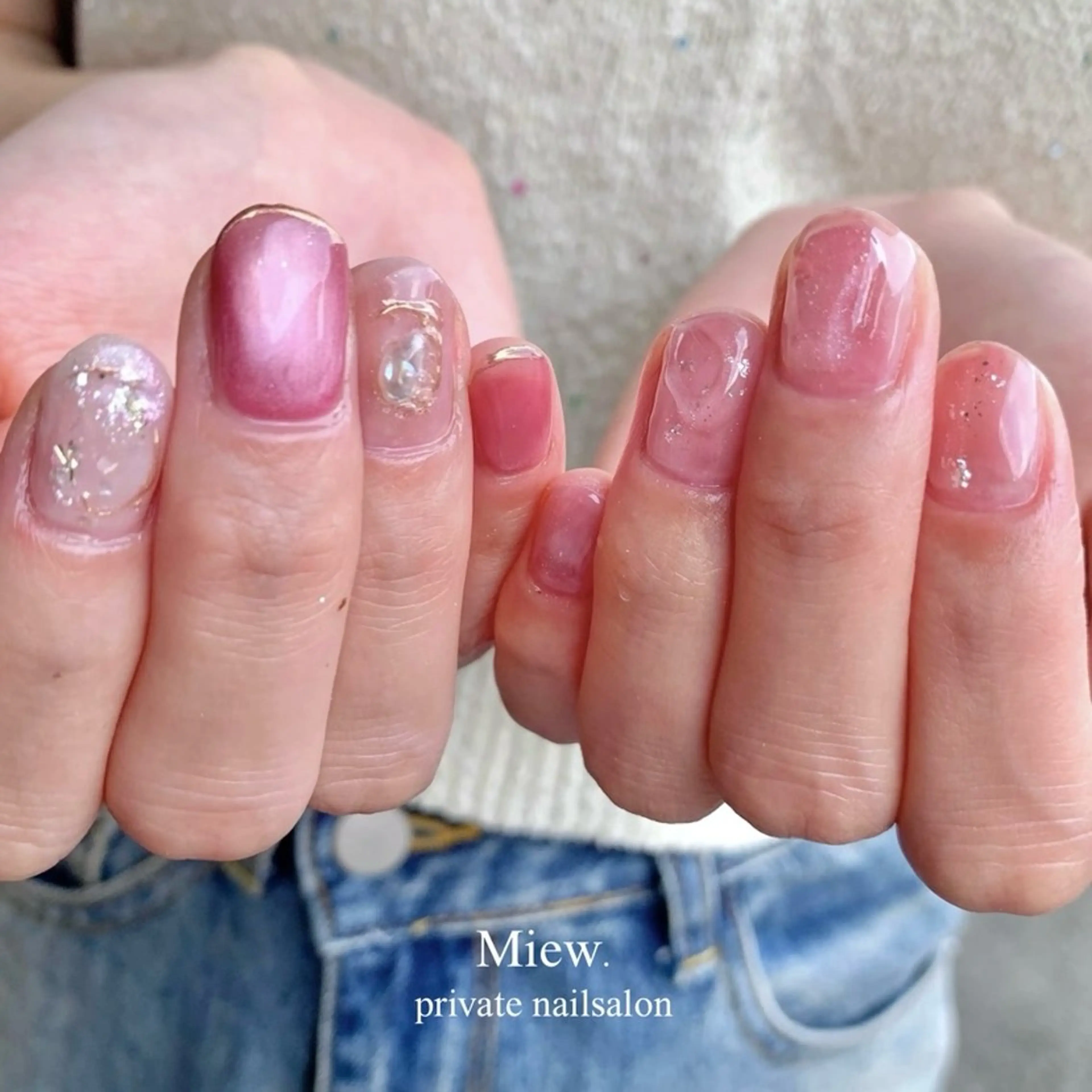 ネイル ハンドネイル Mina🫧 【Miew.】のネイルデザイン