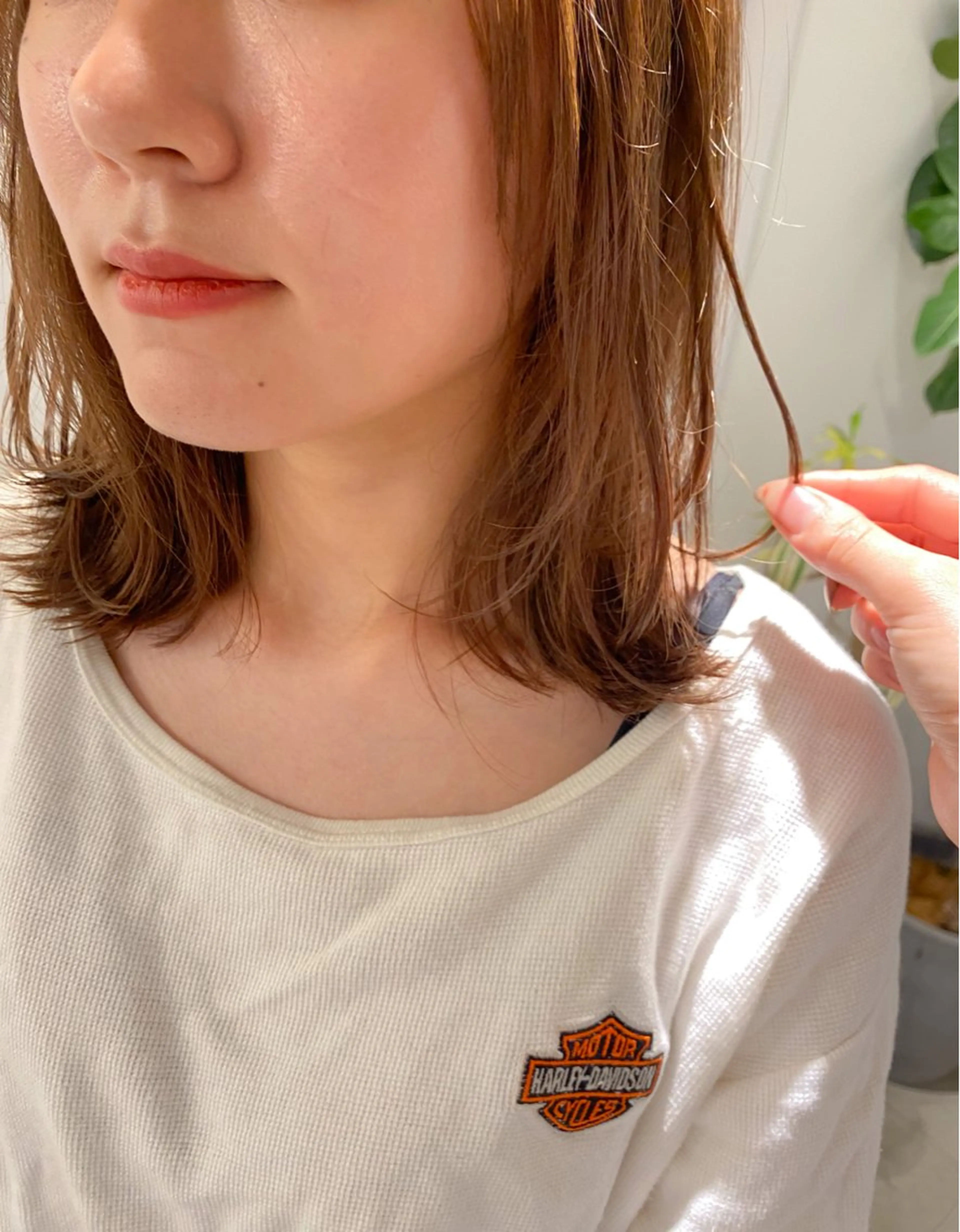 ミディアム ヘアアレンジ 🤍似合わせカット/ 艶カラー/表参道🫧のヘアスタイル