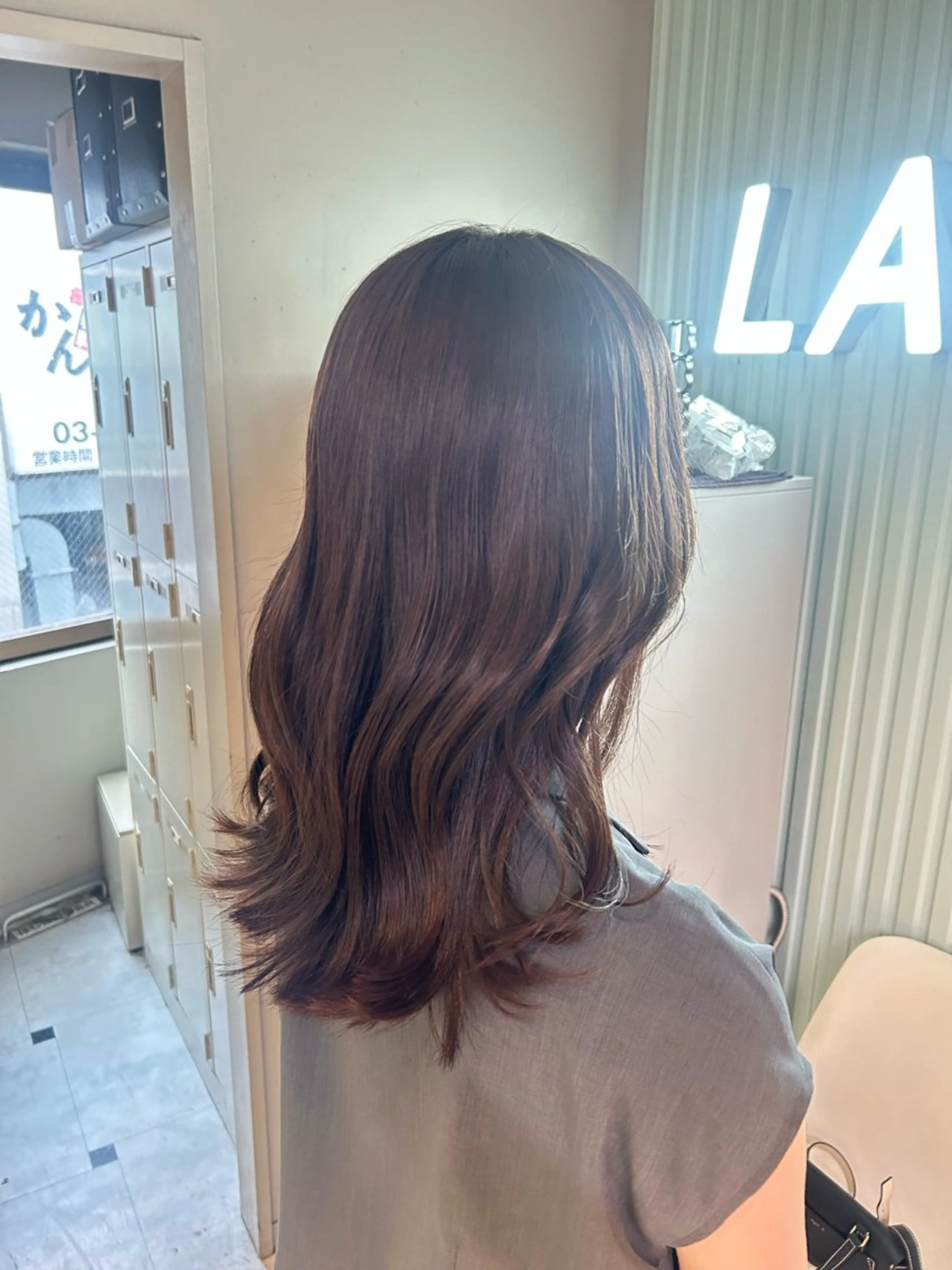 ロング トリートメント 似合わせ艶カラー🪽 ひかる🪽🩶のヘアスタイル