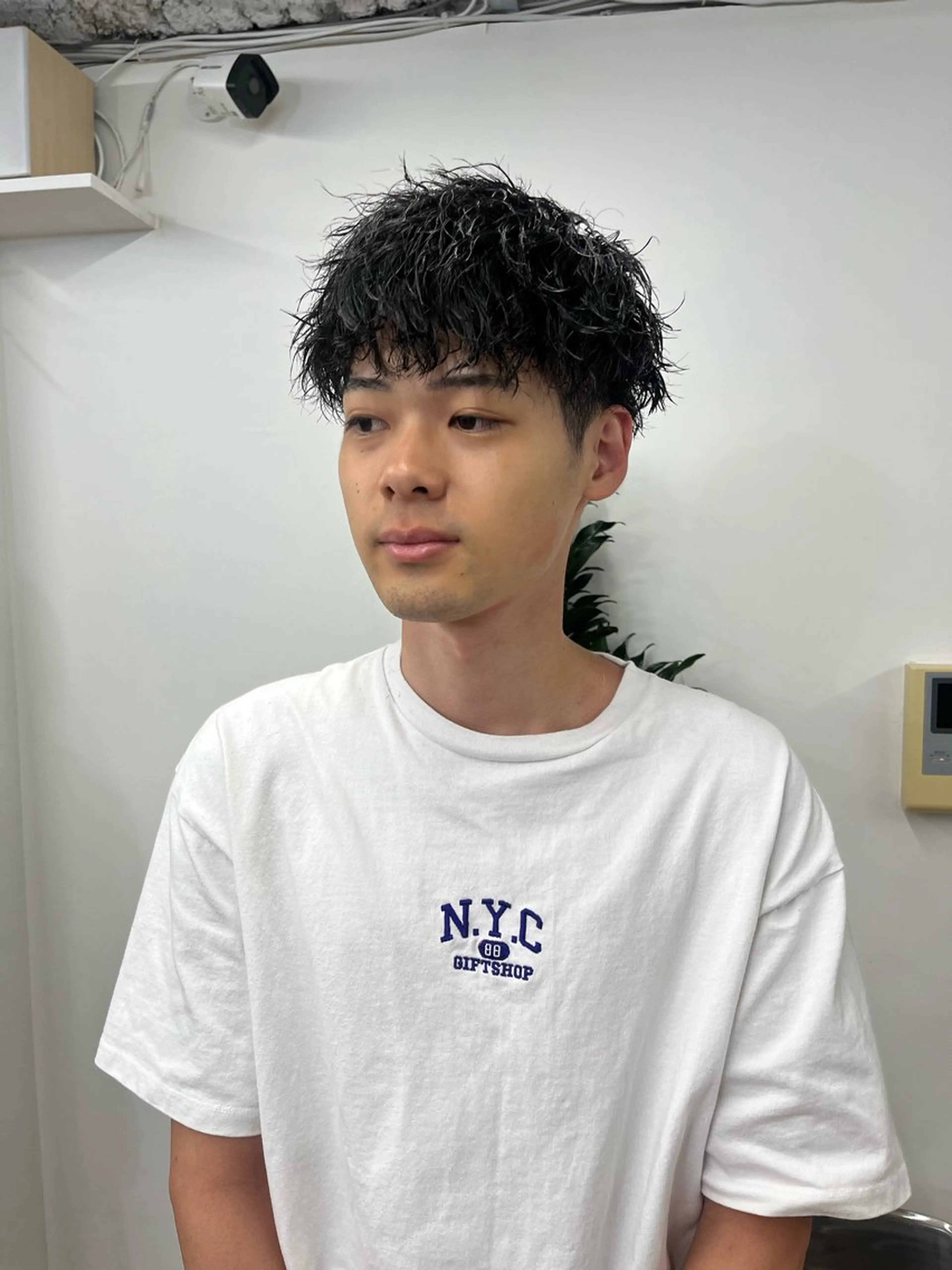 ショート カラー パーマ ヘアアレンジ メンズ ヘアカラー トリートメント 💎髪質改善特化💎 RUITOのヘアスタイル