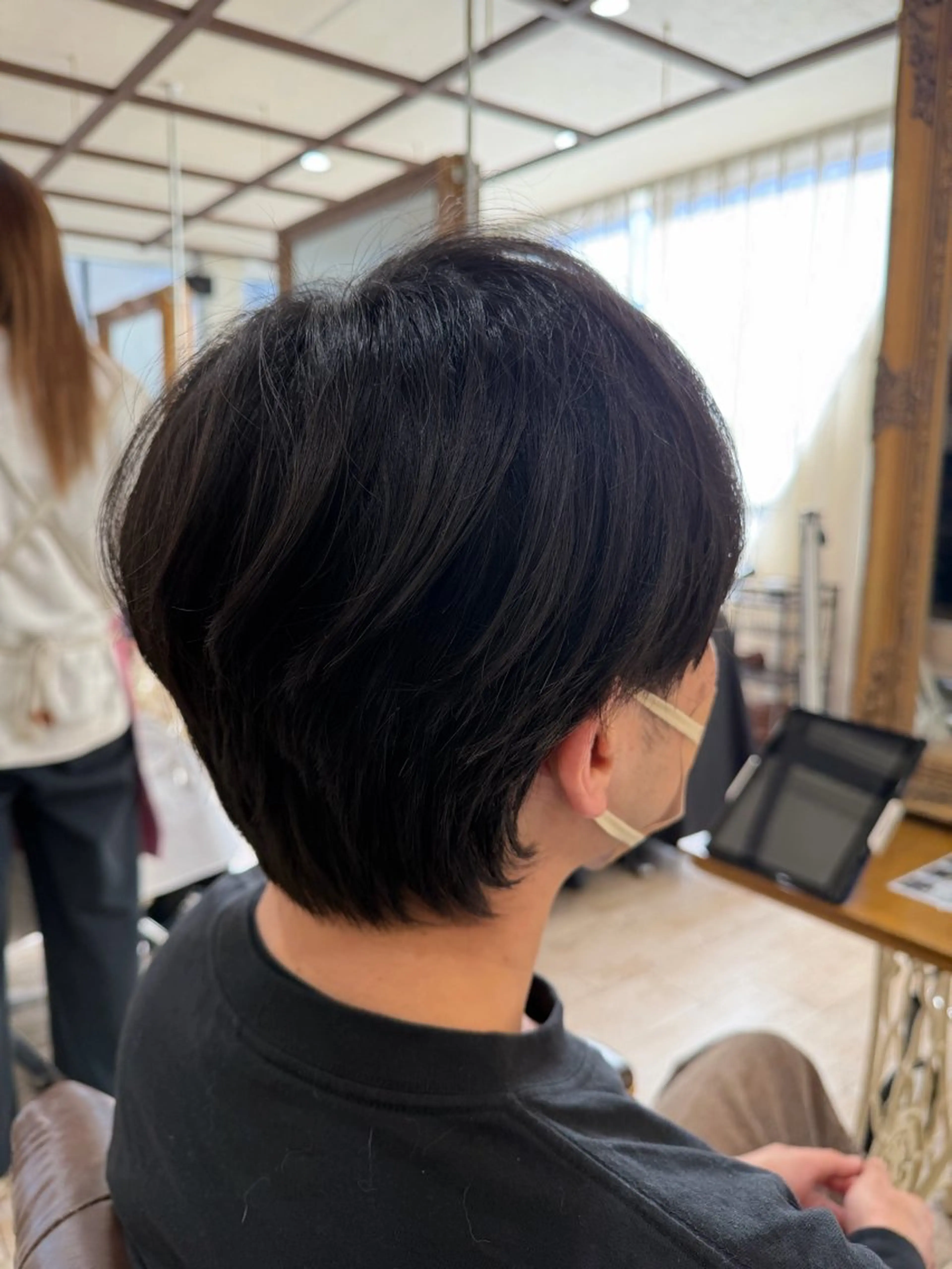 ショート カラー ショートヘア ウルフカット カット ヘッドスパ 新越谷noble店長 松本拓也▶◀*.のヘアスタイル