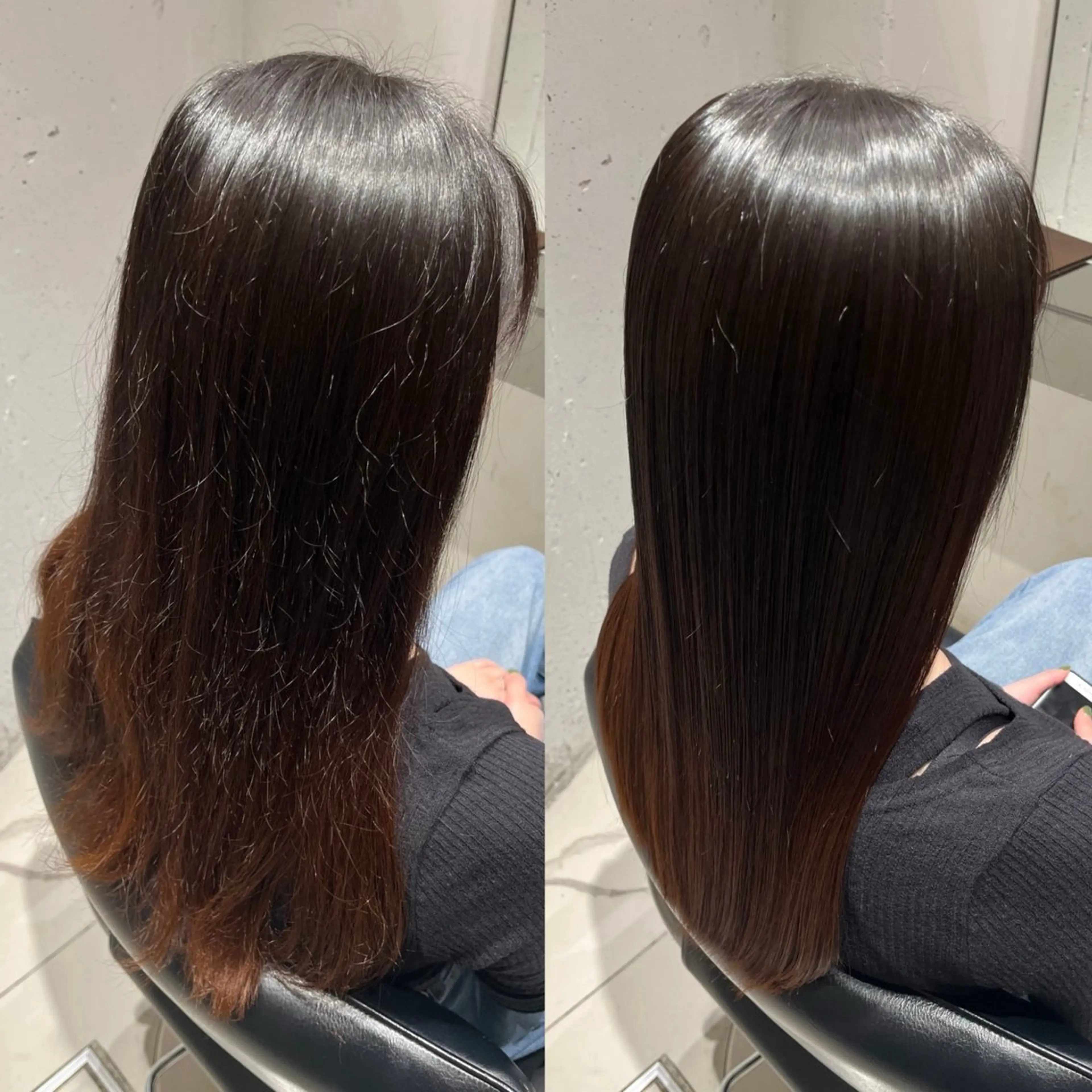 ゆあ♡ 髪質改善×美髪矯正のヘアスタイル