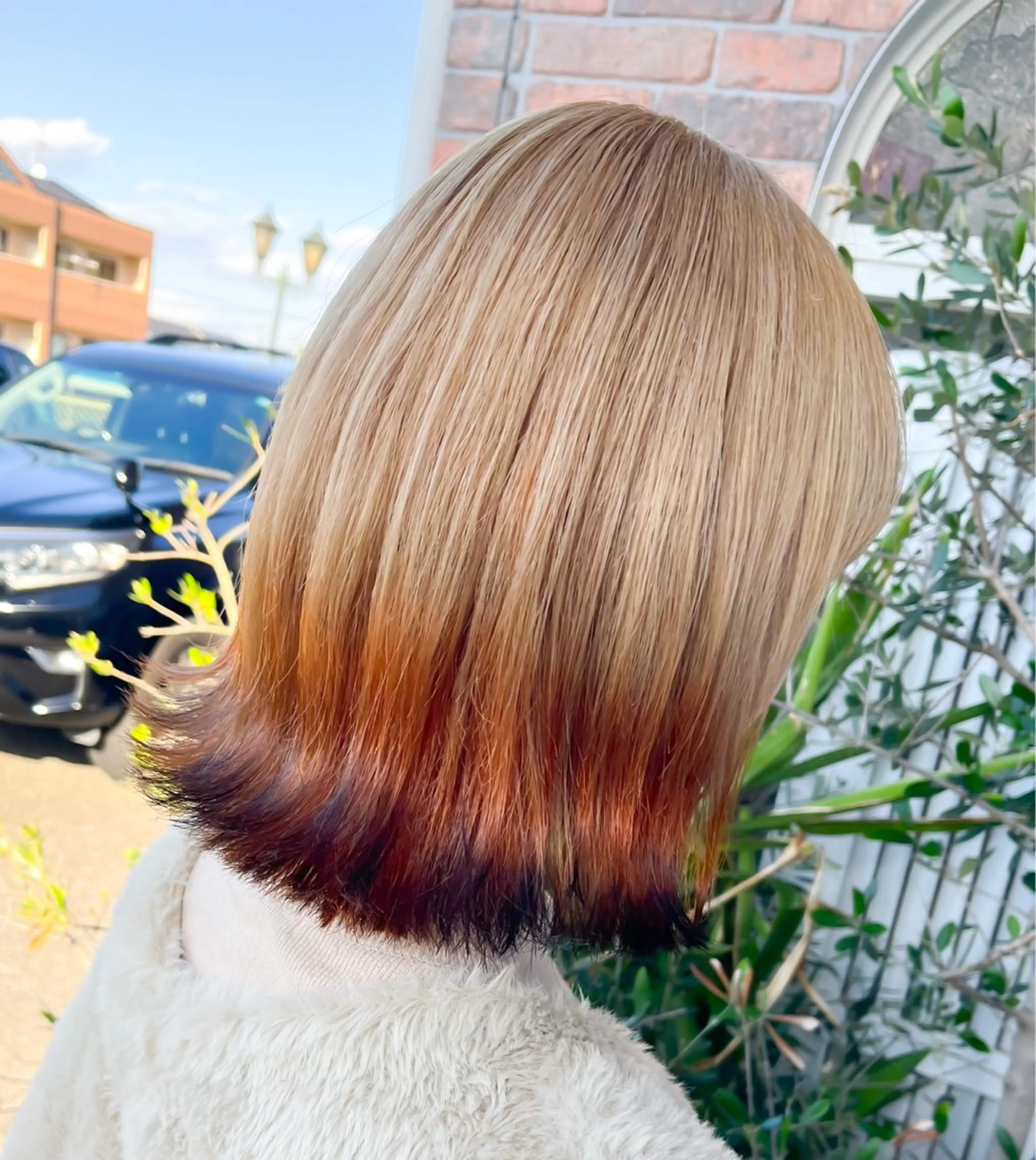 ミディアム カラー 狐カラー カット ヘアカラー YUIMARL 倉敷店🌸SAEのヘアスタイル