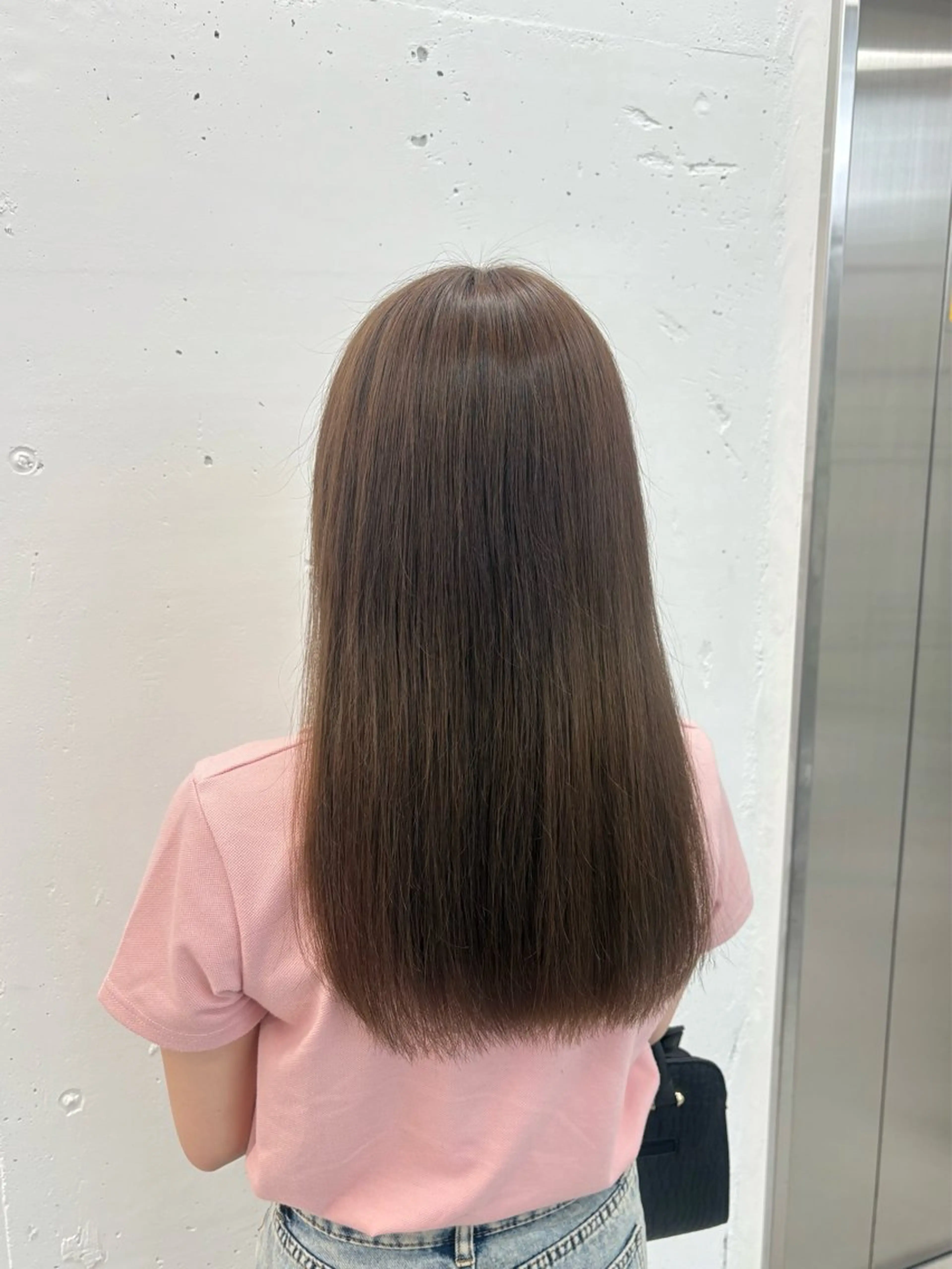 セミロング カラー ブラウンカラー ヘアカラー トリートメント 🌟ゆりあ🌟 JILLSTUDIOのヘアスタイル
