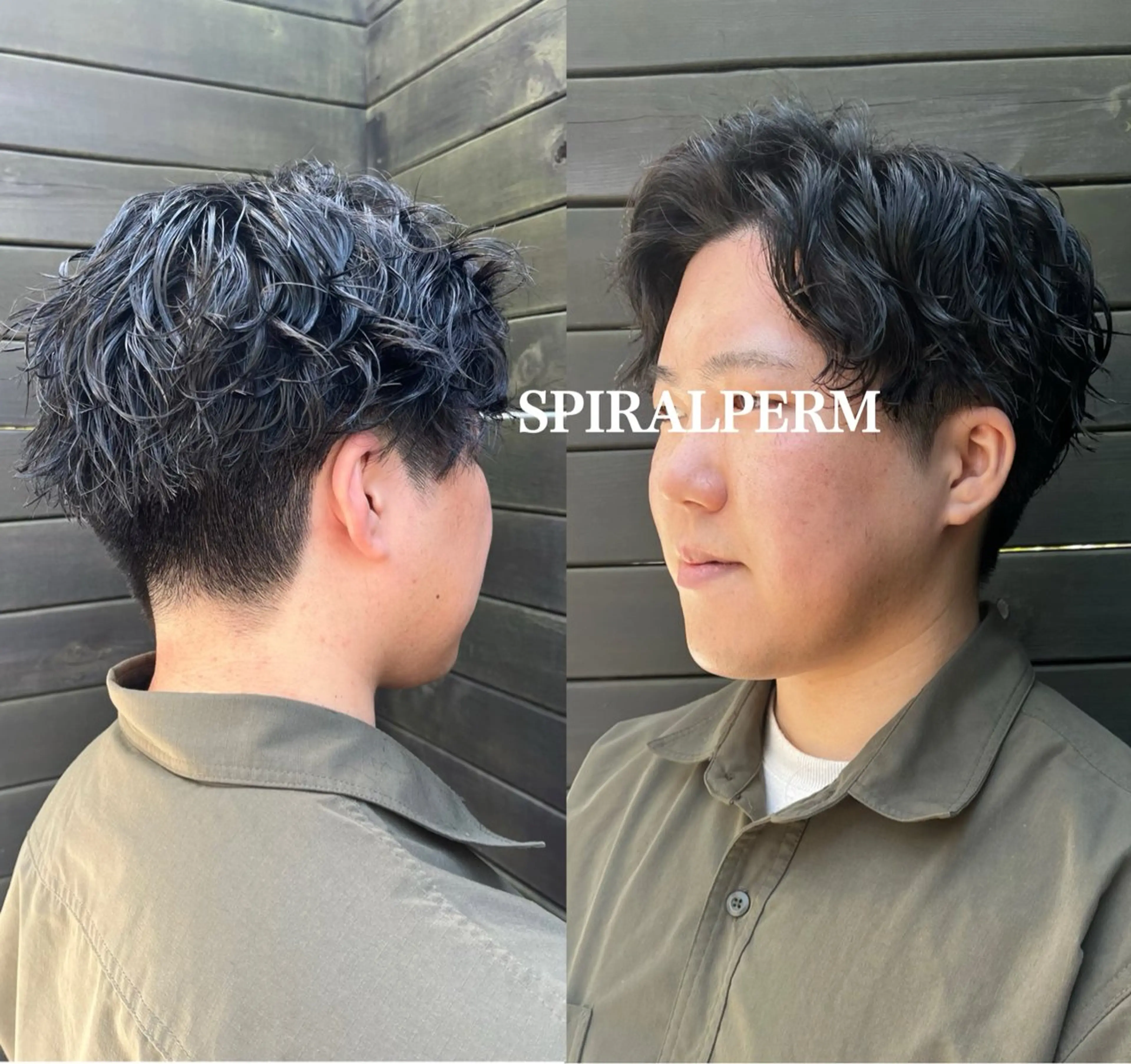 パーマ メンズ メンズパーマ スパイラルパーマ TAKAHASHI REIKAのヘアスタイル
