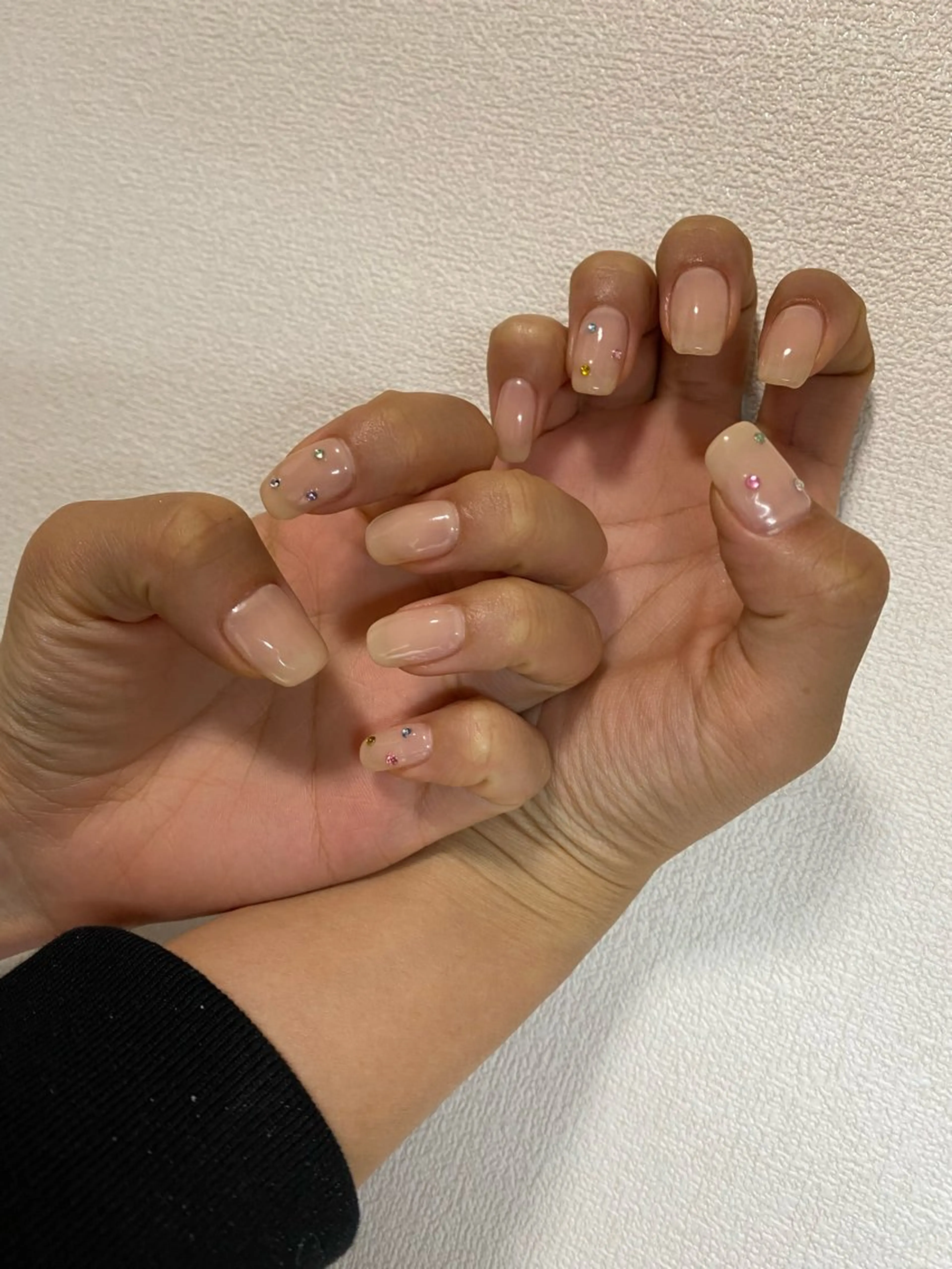 ネイル シンプルネイル ハンドネイル 自宅サロン FeelFreeのネイルデザイン