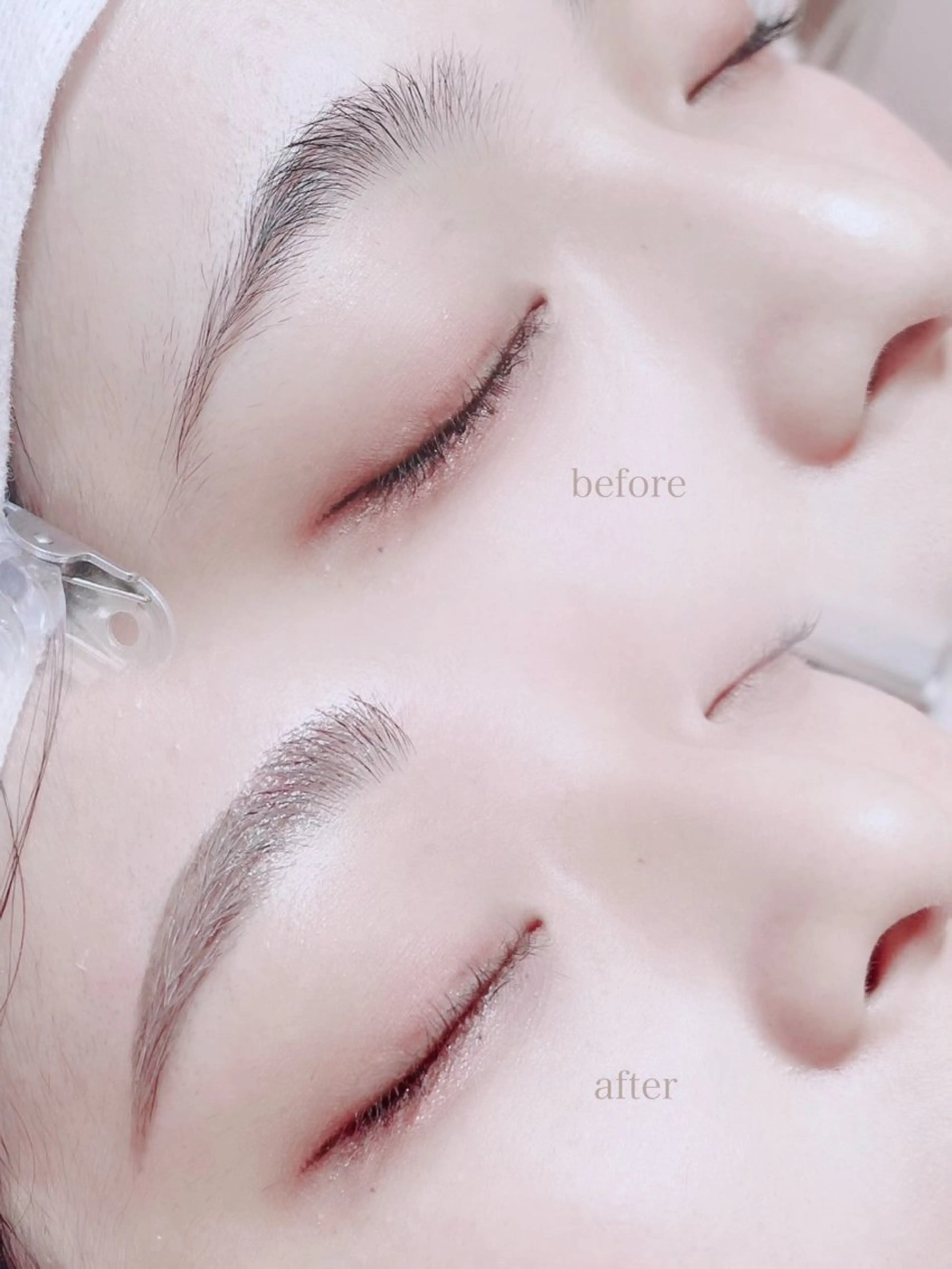 美眉ワックス脱毛＋眉カット＋眉メイク仕上げ 🌟練習モデル🌟の写真