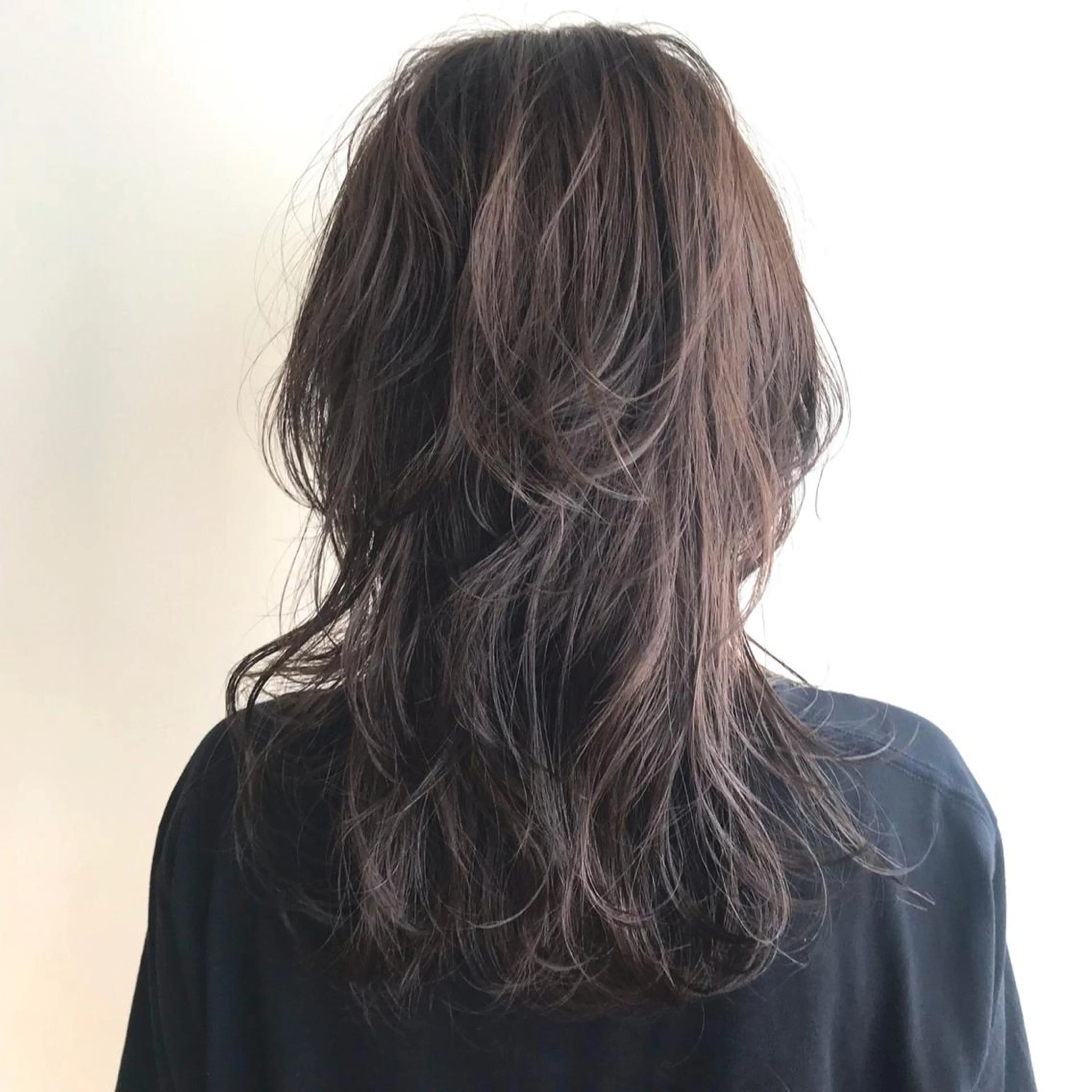 ロング カラー グランジヘア 無造作ヘアHYUGAのヘアスタイル