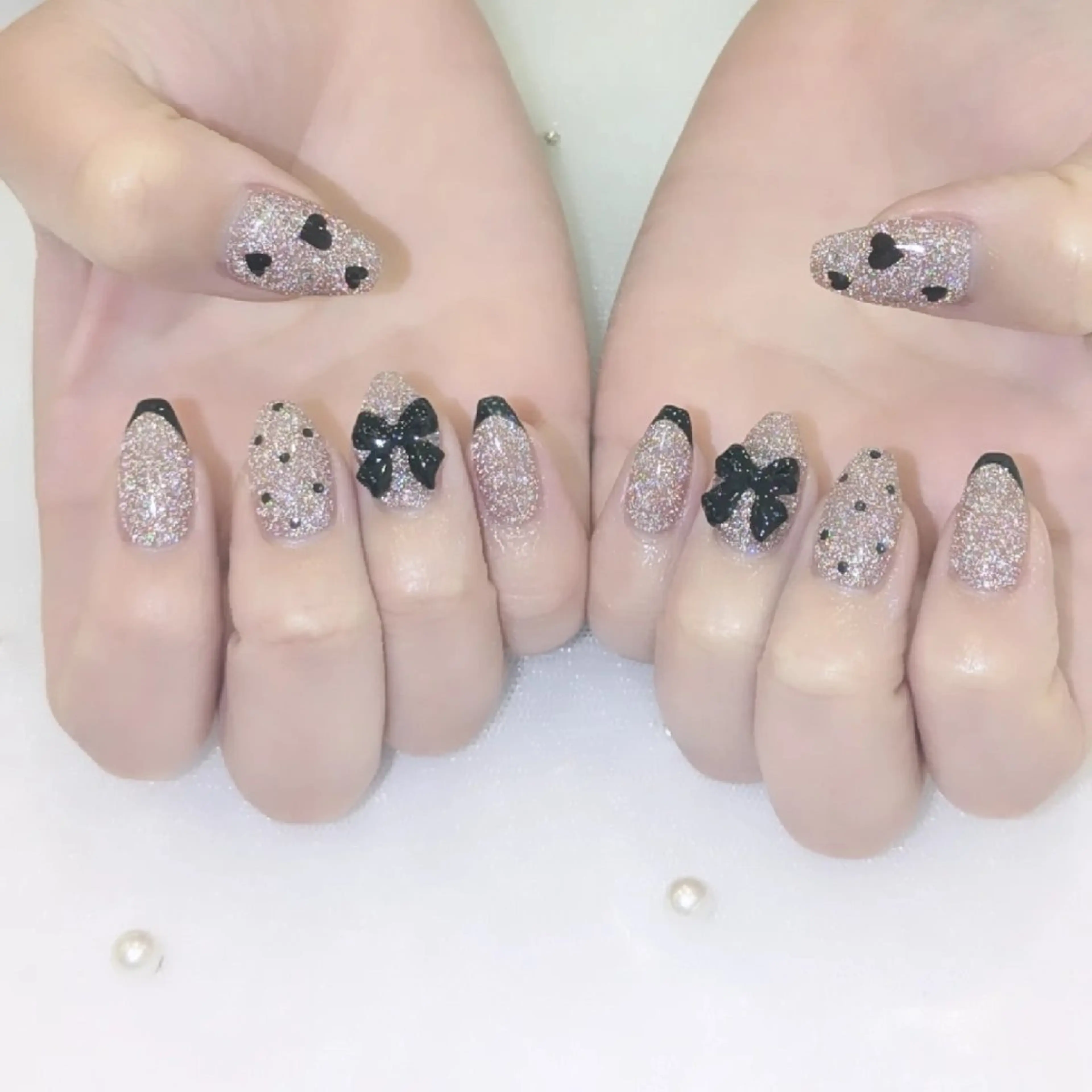 ネイル フラッシュネイル ジェルネイル Lily nail 船橋 yuki🍒のネイルデザイン